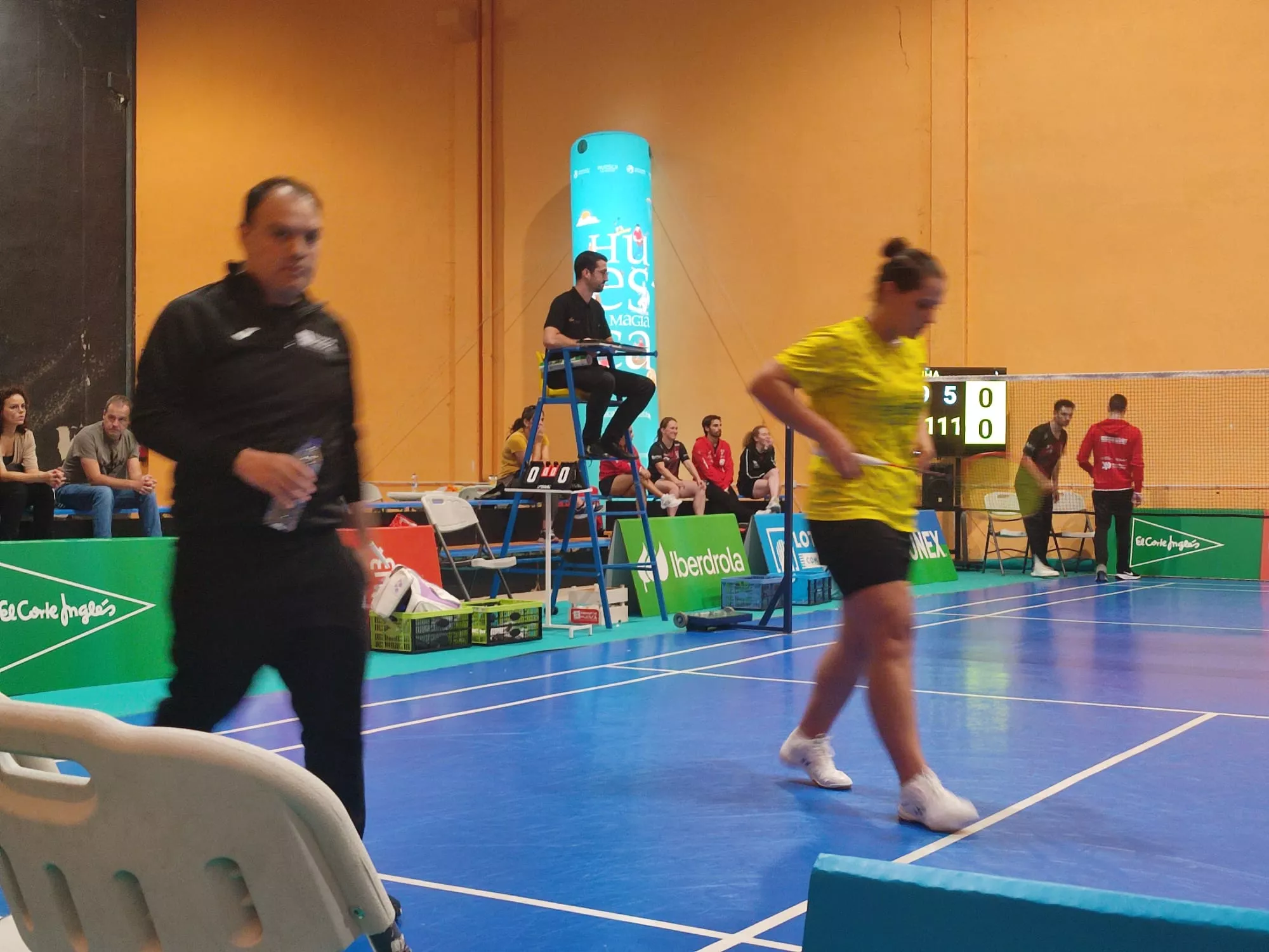 Partido Bádminton Huesca La Magia-Ravachol