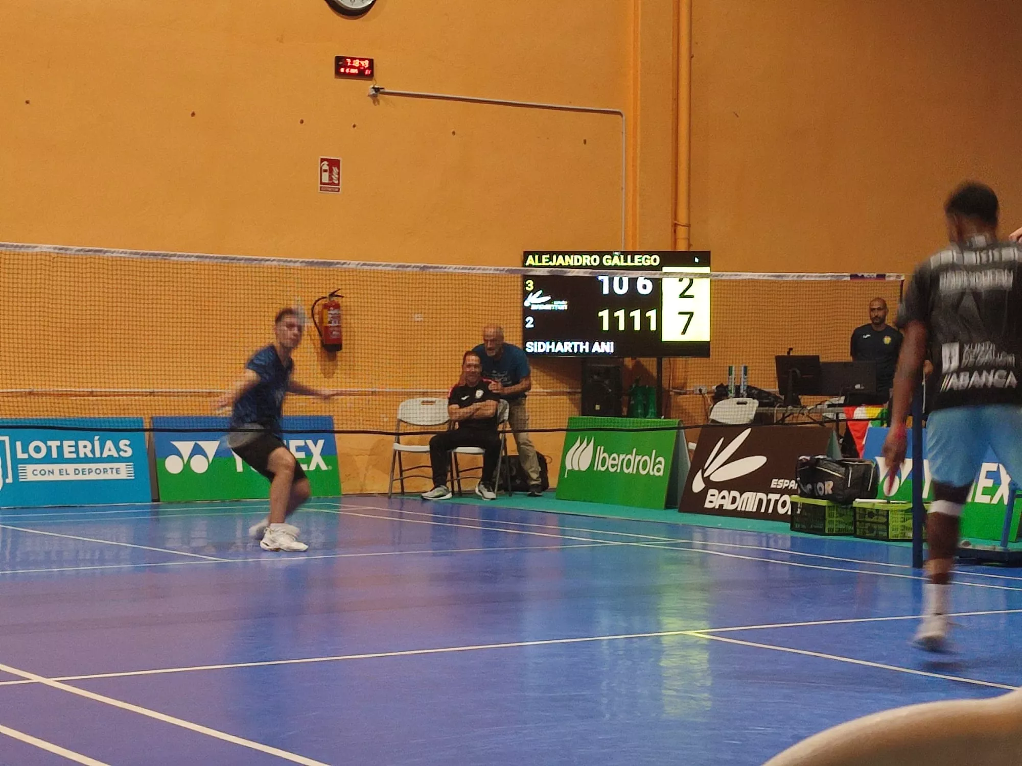 Partido Bádminton Huesca La Magia-Ravachol