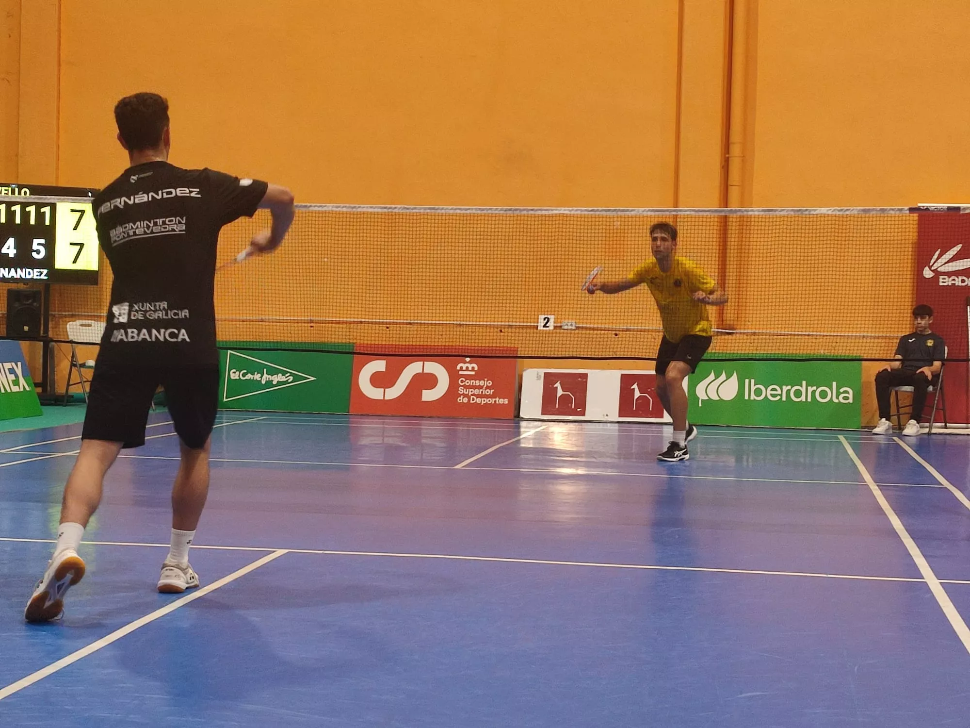 Partido Bádminton Huesca La Magia-Ravachol