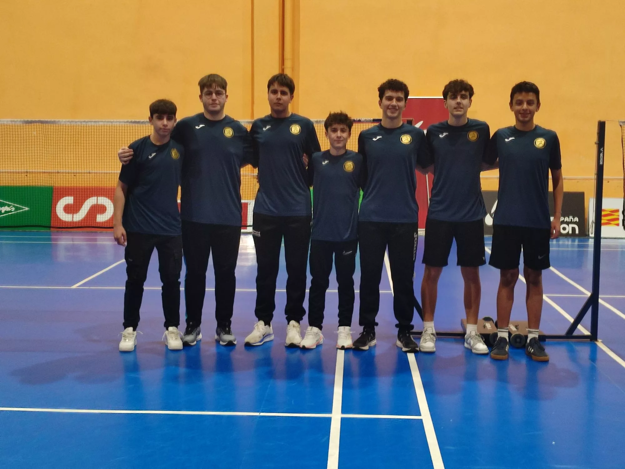 Partido Bádminton Huesca La Magia-Ravachol. 