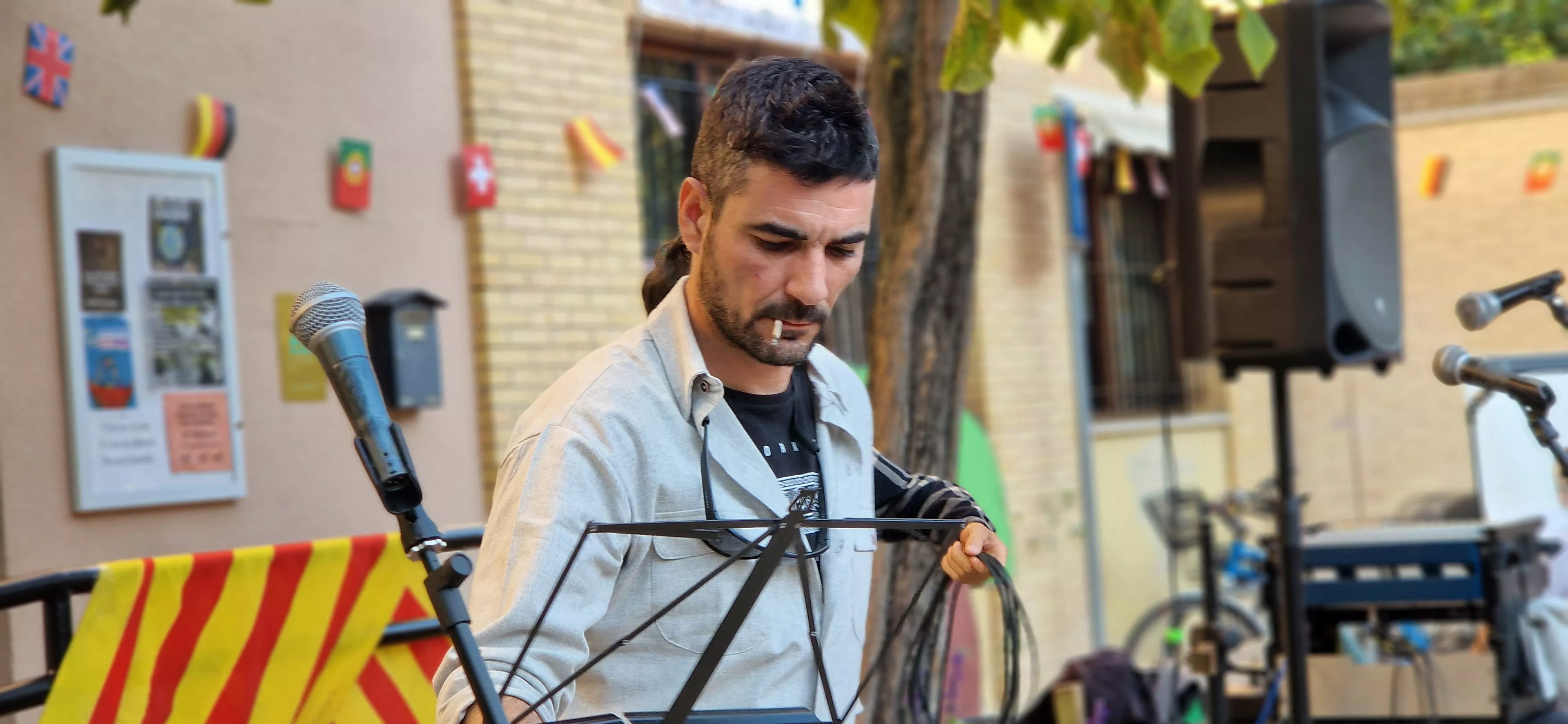 Día de la Paz en el Barrio de María Auxiliadora. Foto Myriam Martínez