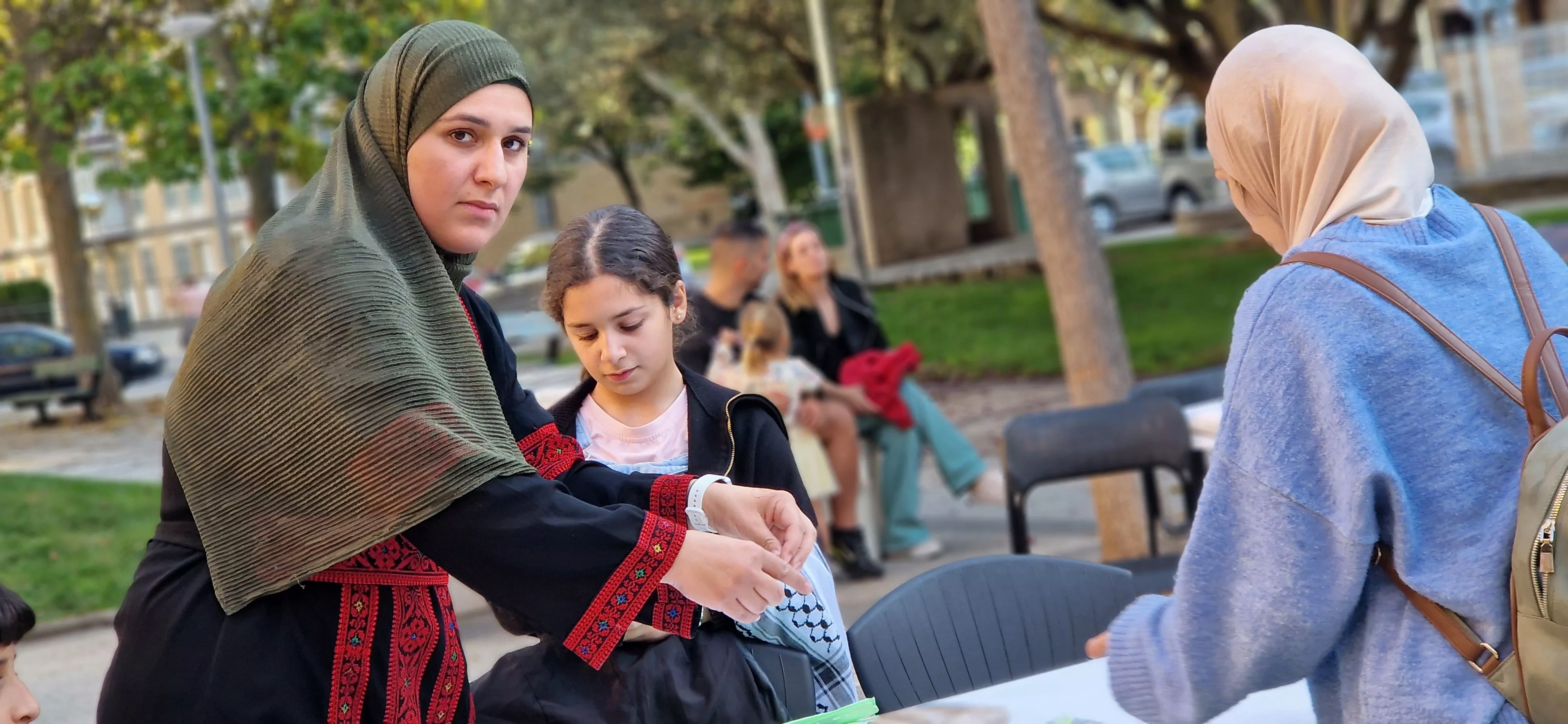 Día de la Paz en el Barrio de María Auxiliadora. Foto Myriam Martínez