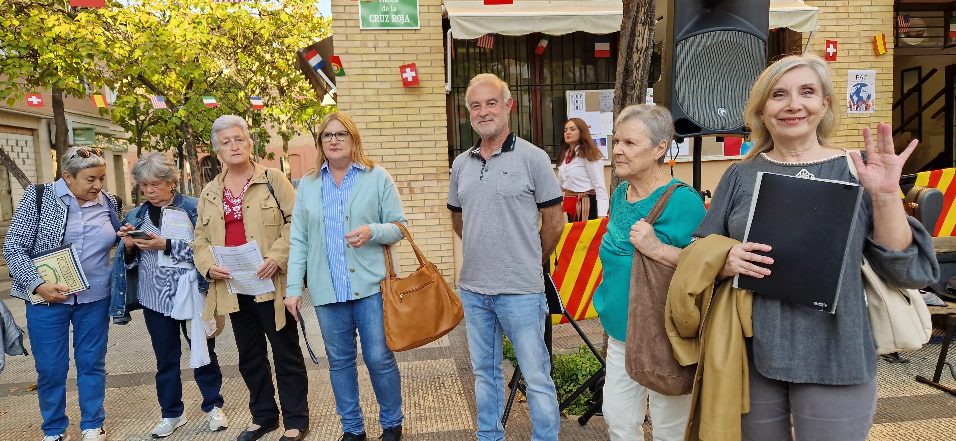 Día de la Paz en el Barrio de María Auxiliadora. Foto Myriam Martínez