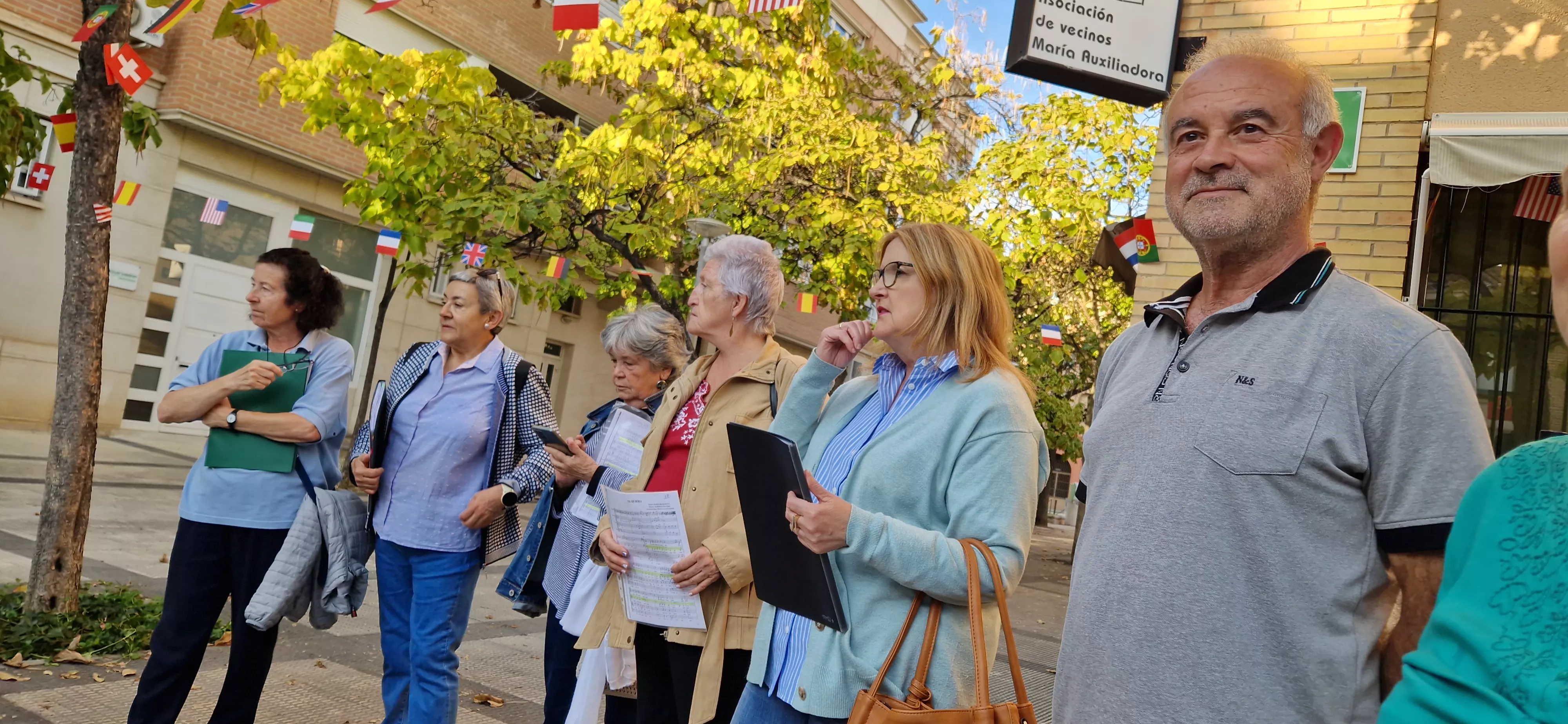 Día de la Paz en el Barrio de María Auxiliadora. Foto Myriam Martínez