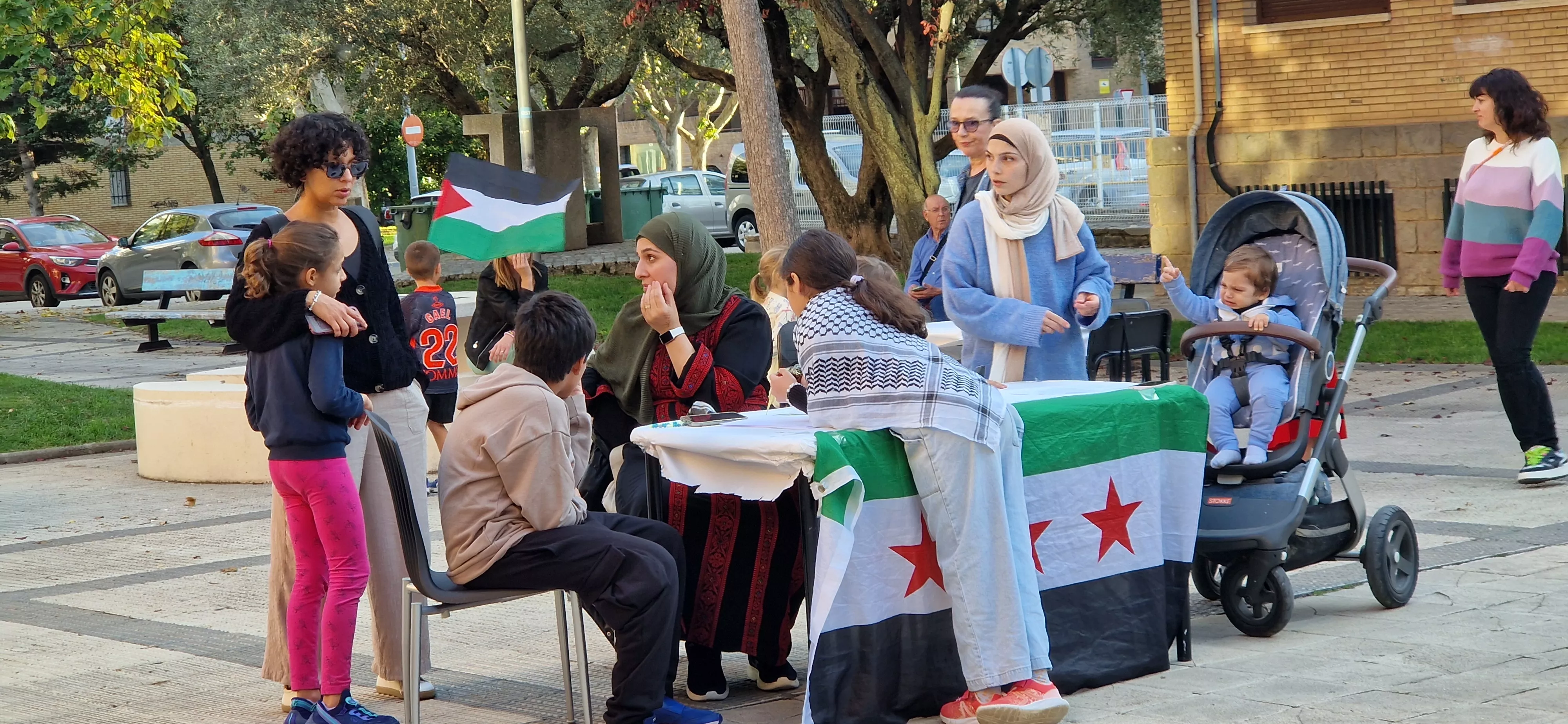 Día de la Paz en el Barrio de María Auxiliadora. Foto Myriam Martínez