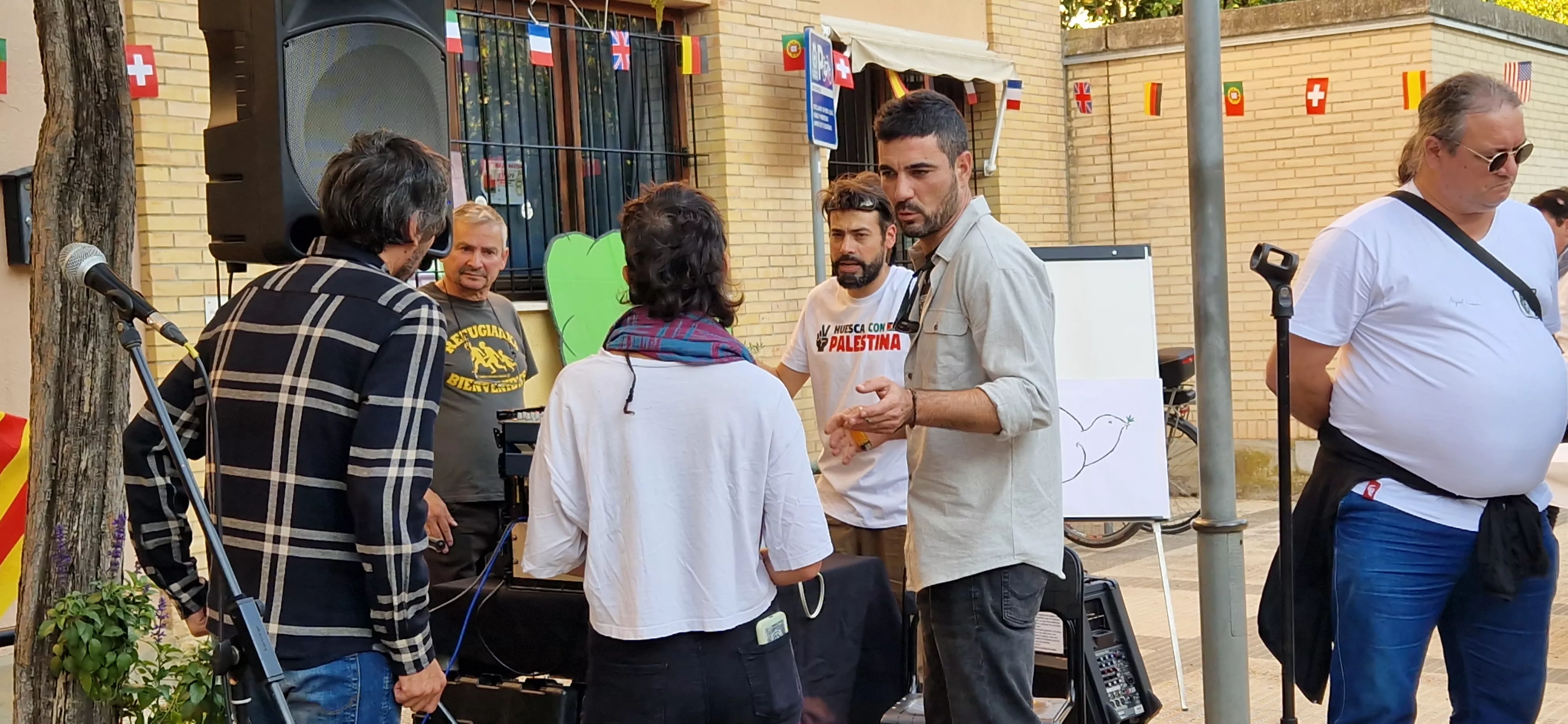 Día de la Paz en el Barrio de María Auxiliadora. Foto Myriam Martínez