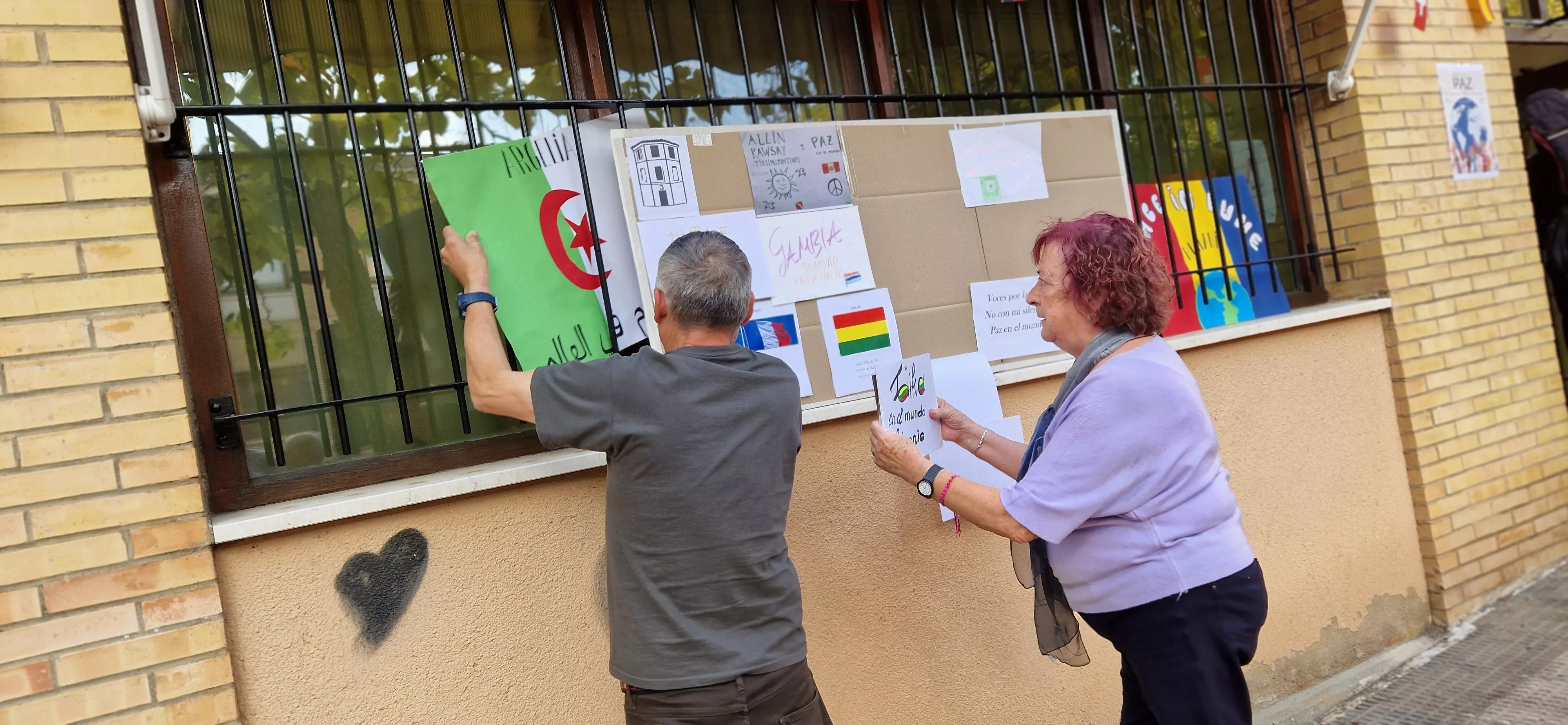 Día de la Paz en el Barrio de María Auxiliadora. Foto Myriam Martínez