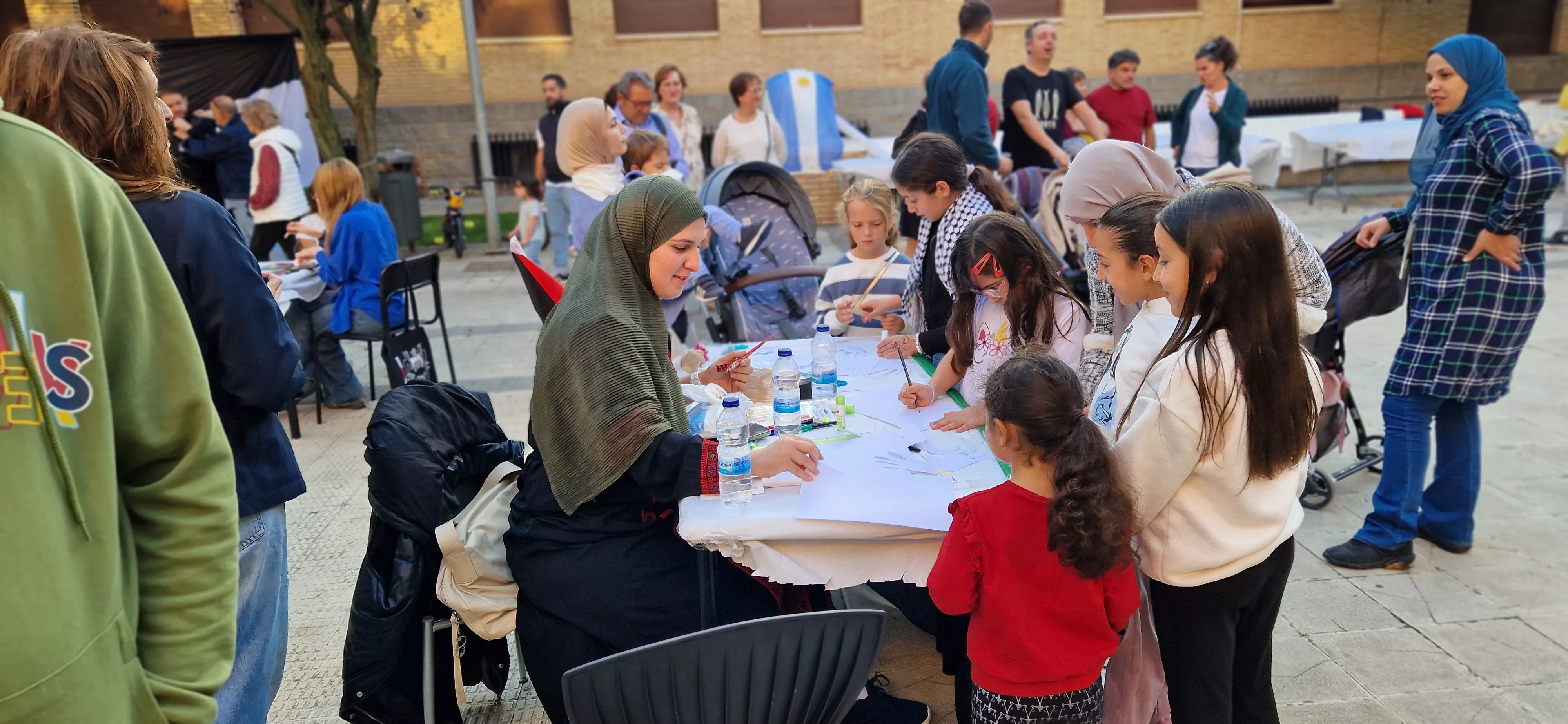Día de la Paz en el Barrio de María Auxiliadora. Foto Myriam Martínez