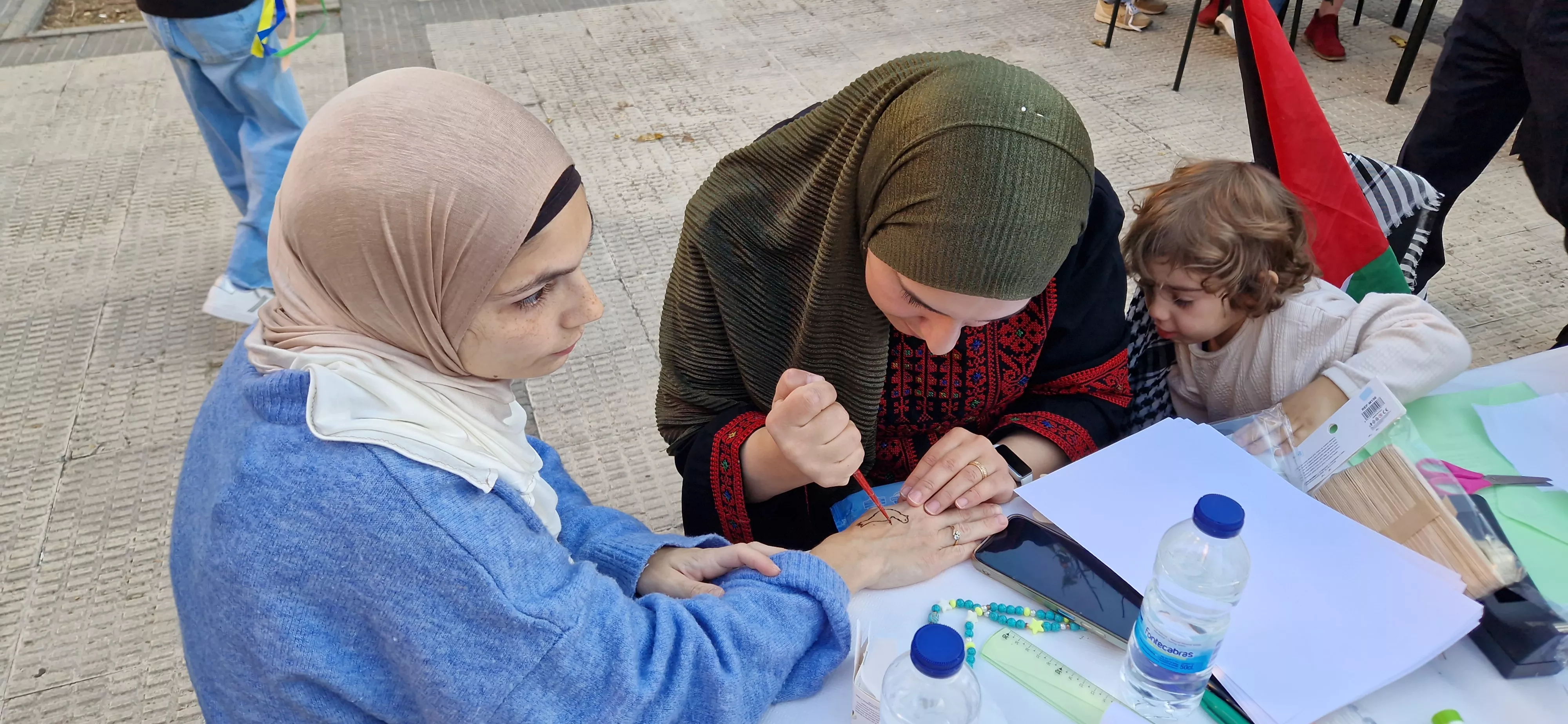 Día de la Paz en el Barrio de María Auxiliadora. Foto Myriam Martínez