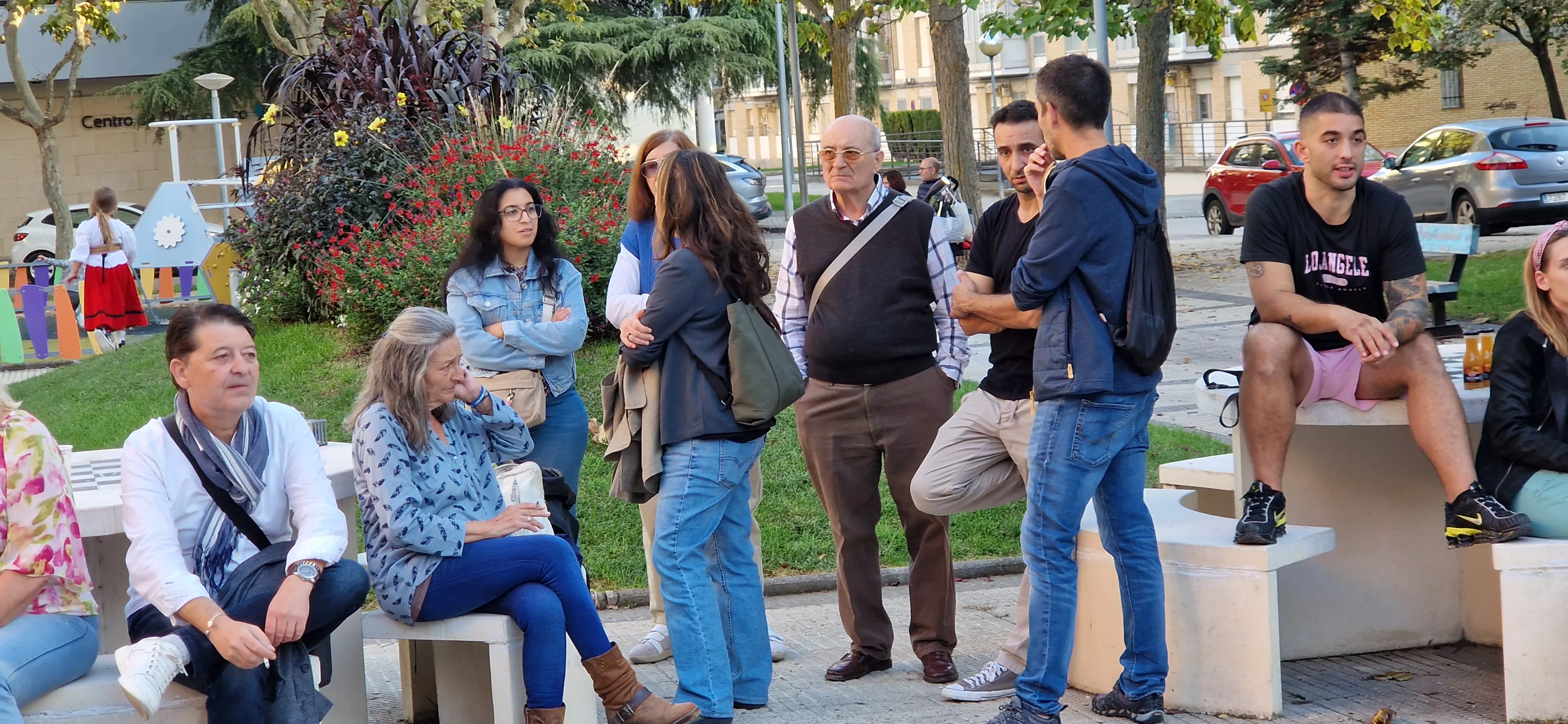 Día de la Paz en el Barrio de María Auxiliadora. Foto Myriam Martínez