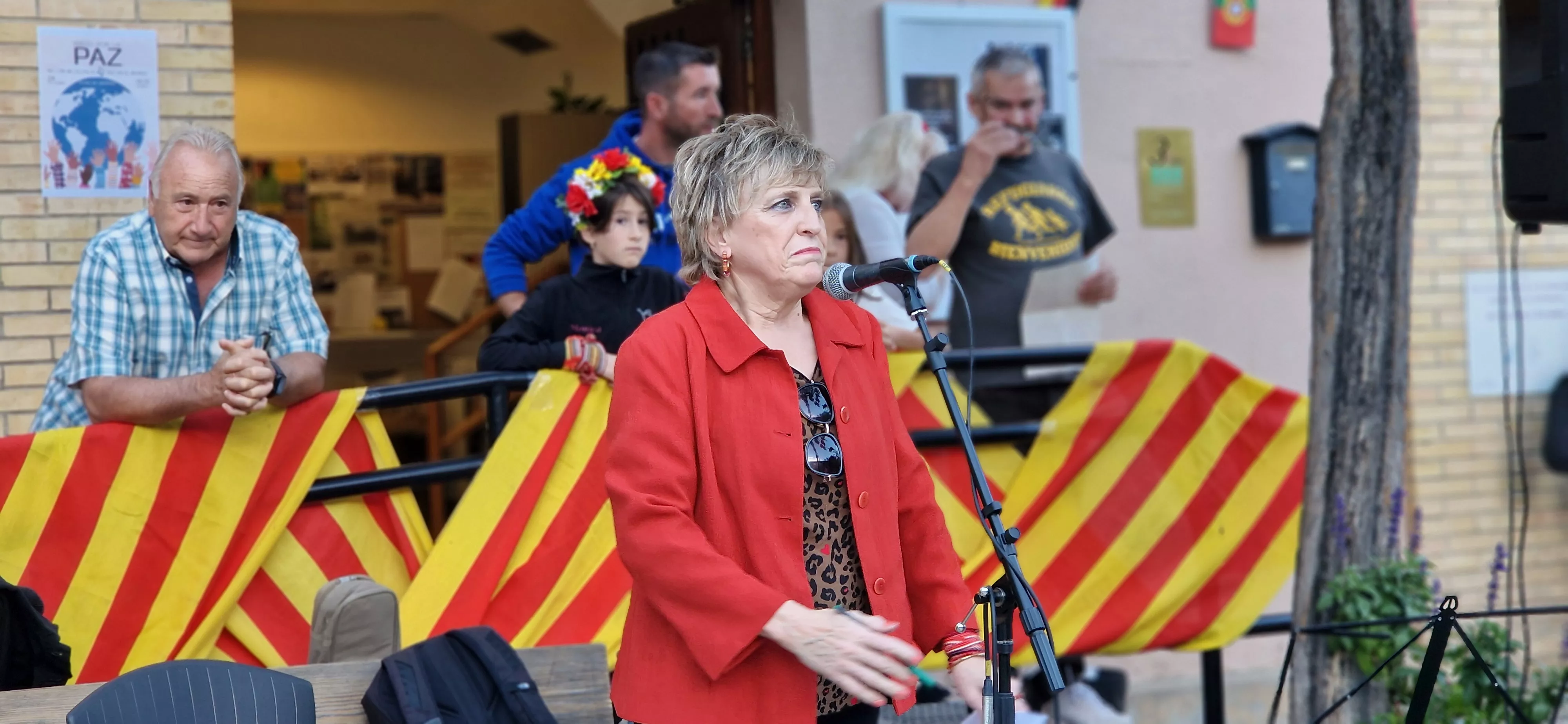 Carmen García Serrano. Día de la Paz en el Barrio de María Auxiliadora. Foto Myriam Martínez
