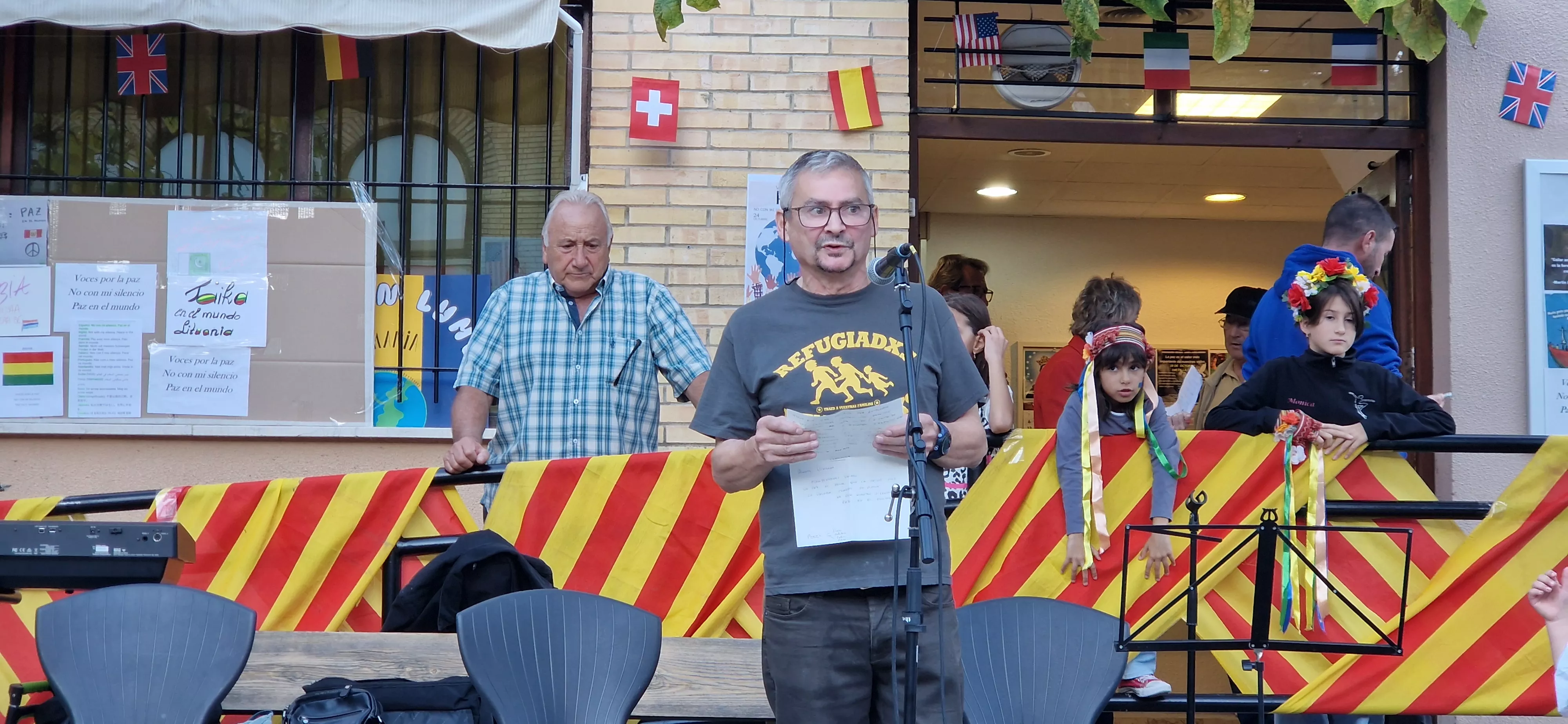 Día de la Paz en el Barrio de María Auxiliadora. Foto Myriam Martínez