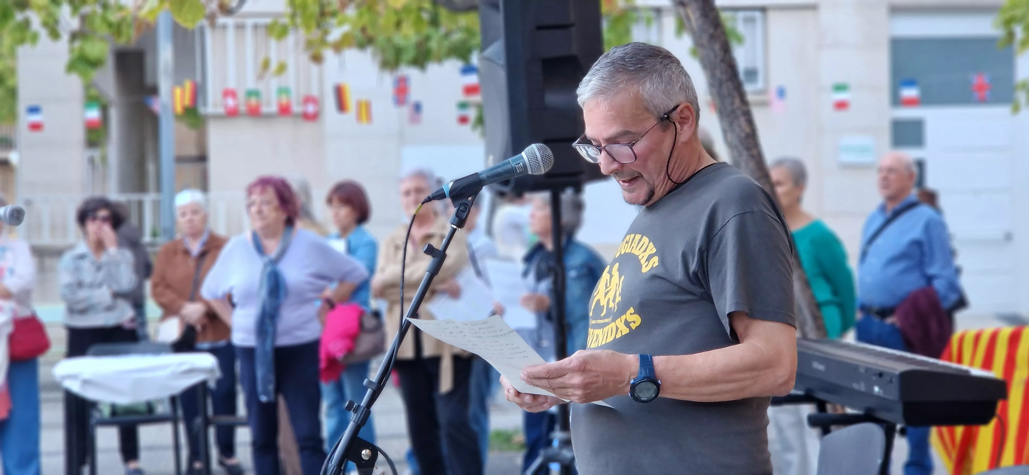 Javier Moreno. Día de la Paz en el Barrio de María Auxiliadora. Foto Myriam Martínez