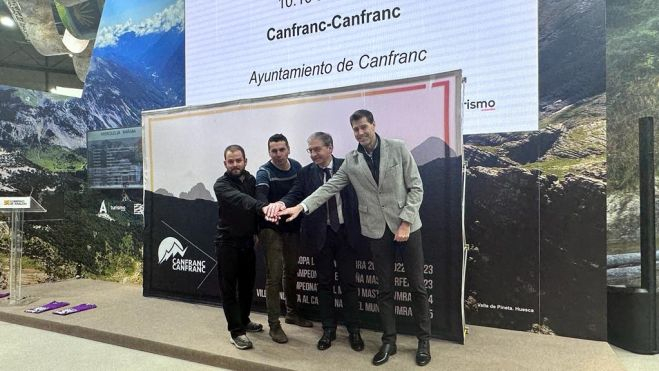 Presentación en Fitur de la candidatura de Canfranc para el Mundial de Montaña y Trail Running 