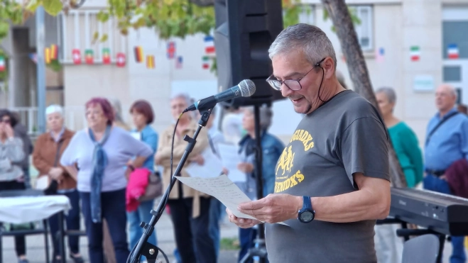Día de la Paz en el Barrio de María Auxiliadora. Foto Myriam Martínez Día de la Paz en el Barrio de María Auxiliadora. Foto Myriam Martínez