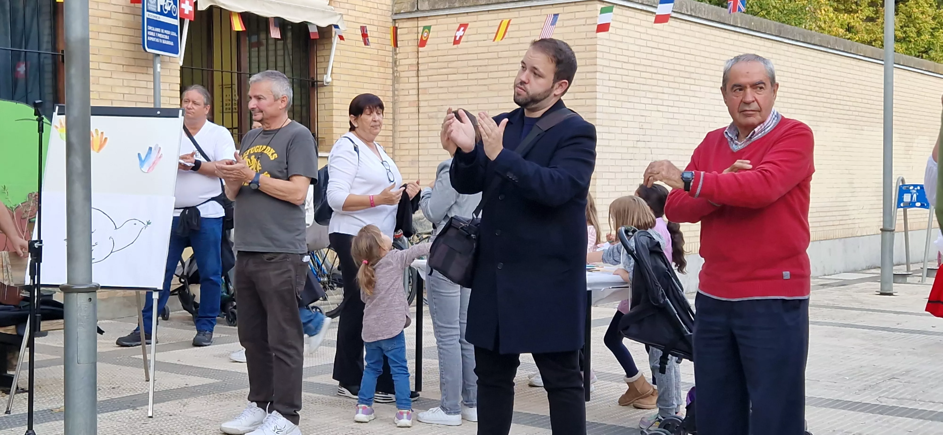 Día de la Paz en el Barrio de María Auxiliadora. Foto Myriam Martínez
