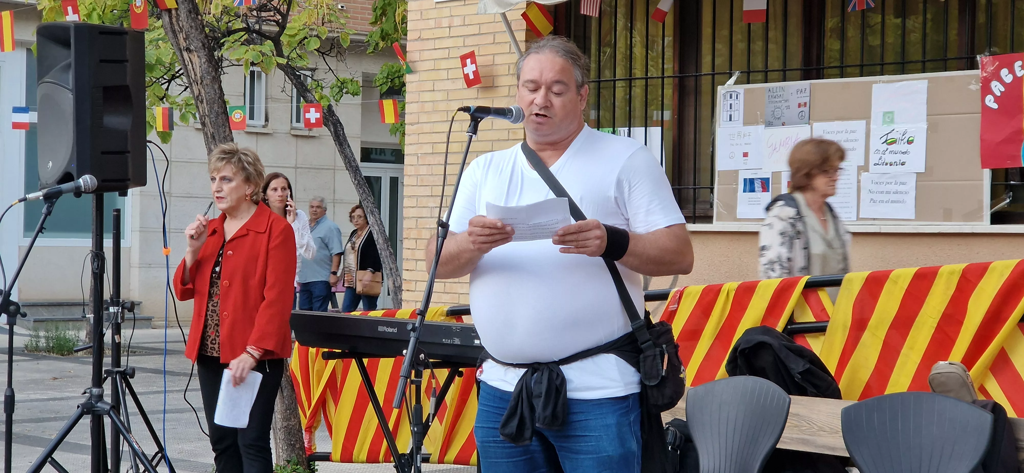 Manu Barrieras. Día de la Paz en el Barrio de María Auxiliadora. Foto Myriam Martínez