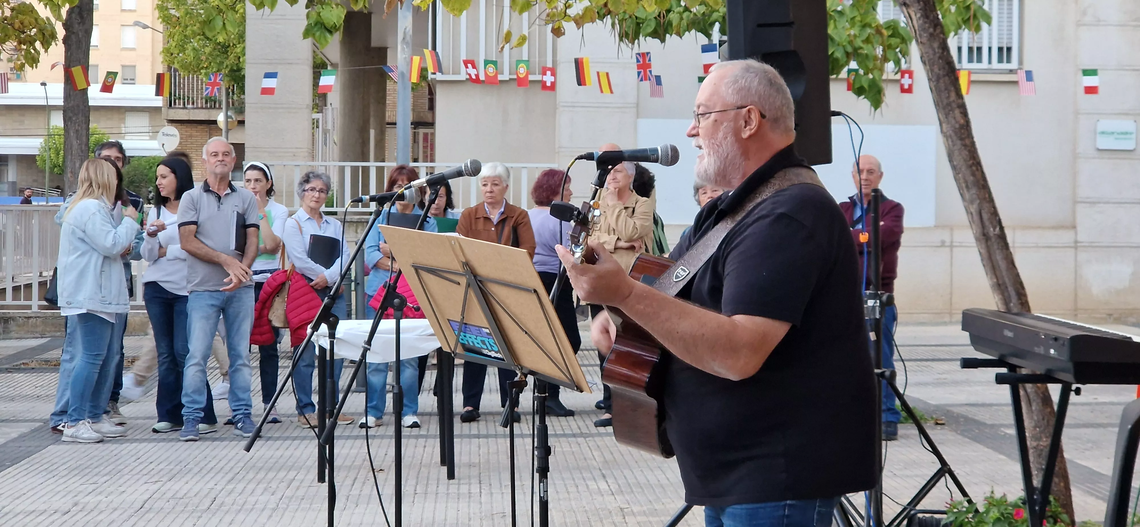 David Nuño. Día de la Paz en el Barrio de María Auxiliadora. Foto Myriam Martínez