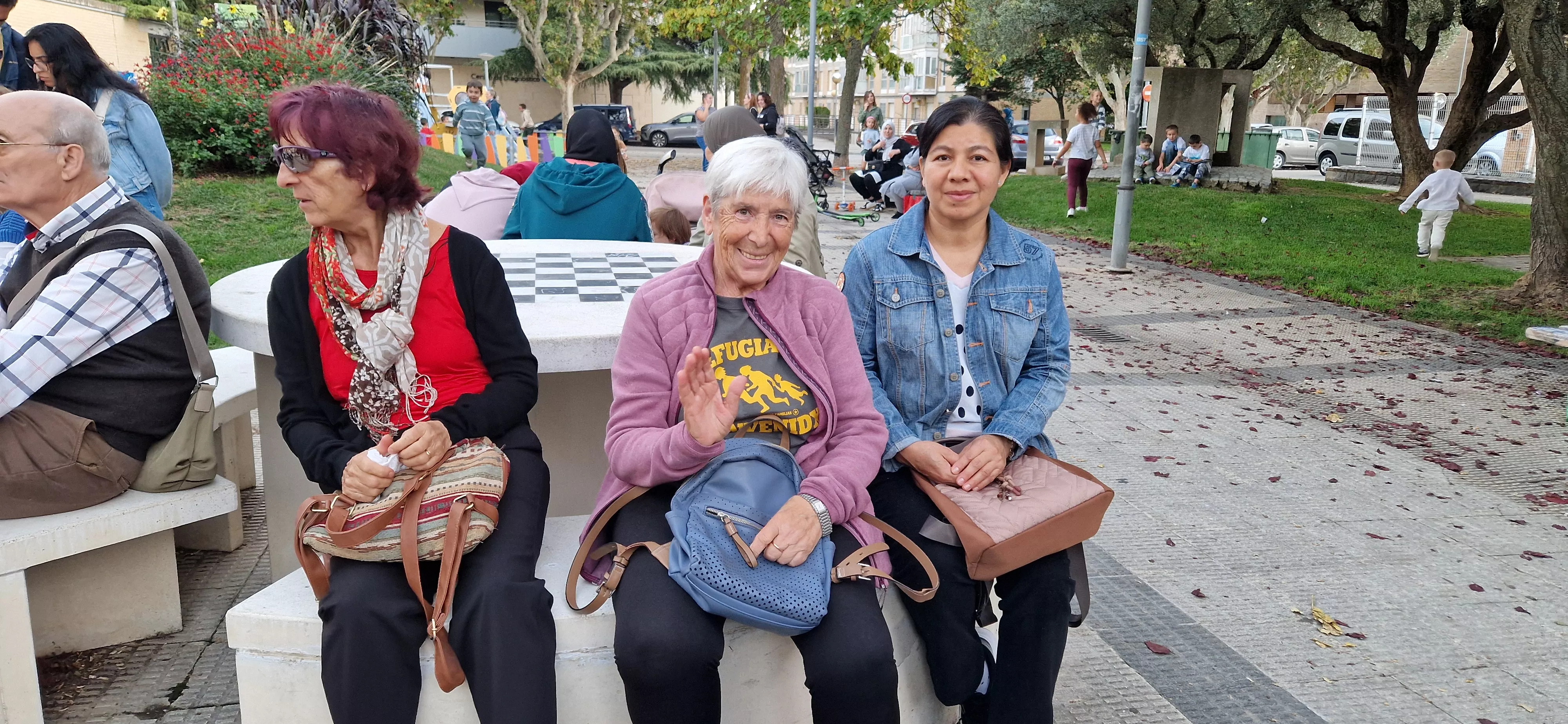 Día de la Paz en el Barrio de María Auxiliadora. Foto Myriam Martínez