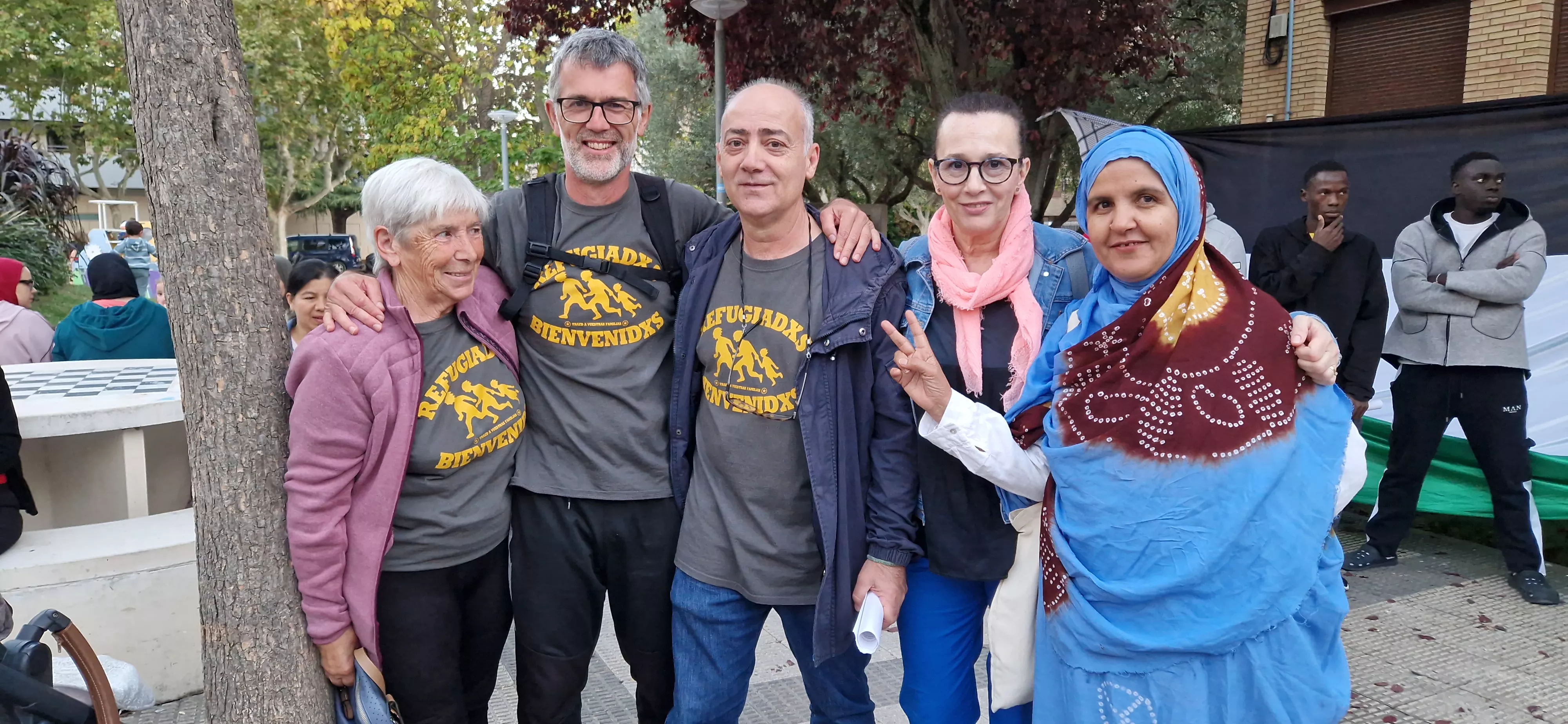 Día de la Paz en el Barrio de María Auxiliadora. Foto Myriam Martínez