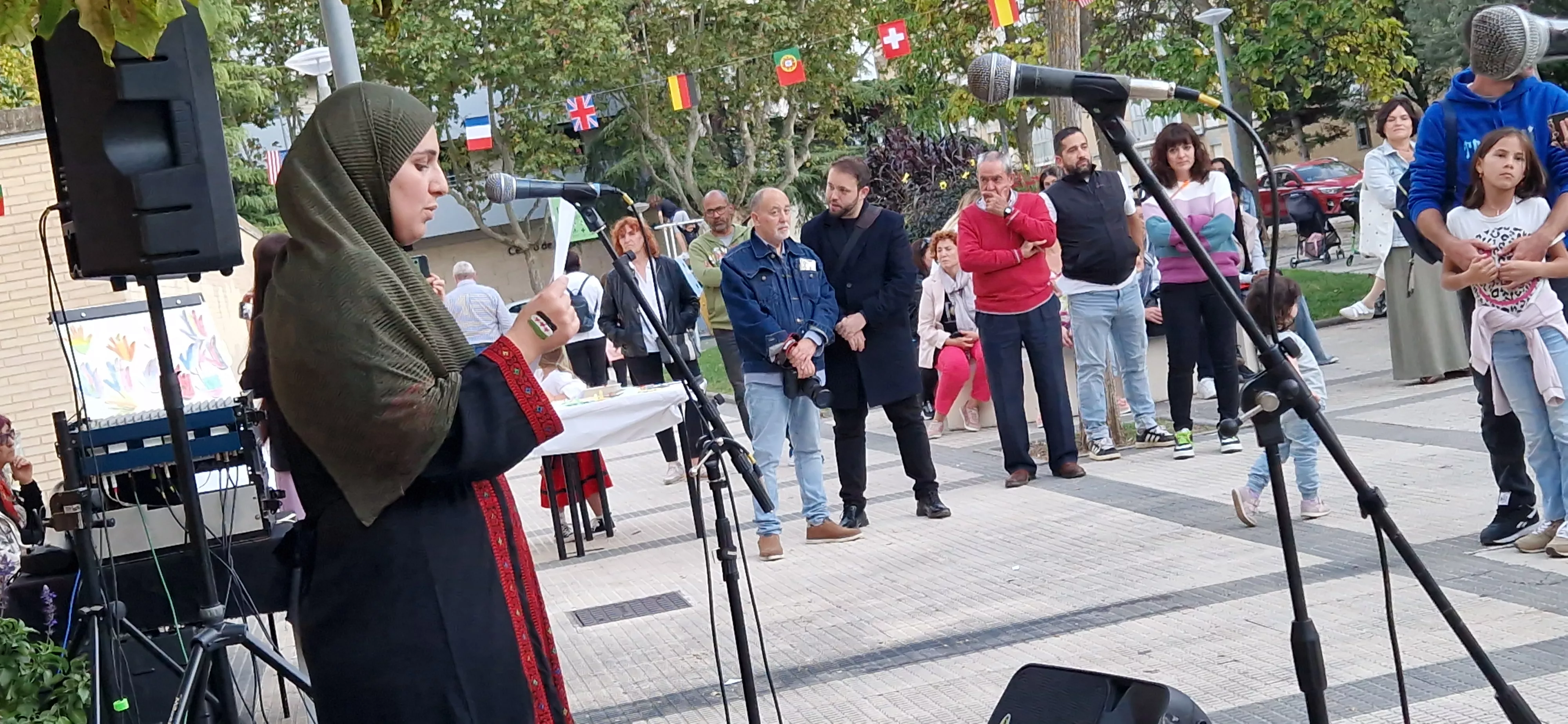 Día de la Paz en el Barrio de María Auxiliadora. Foto Myriam Martínez