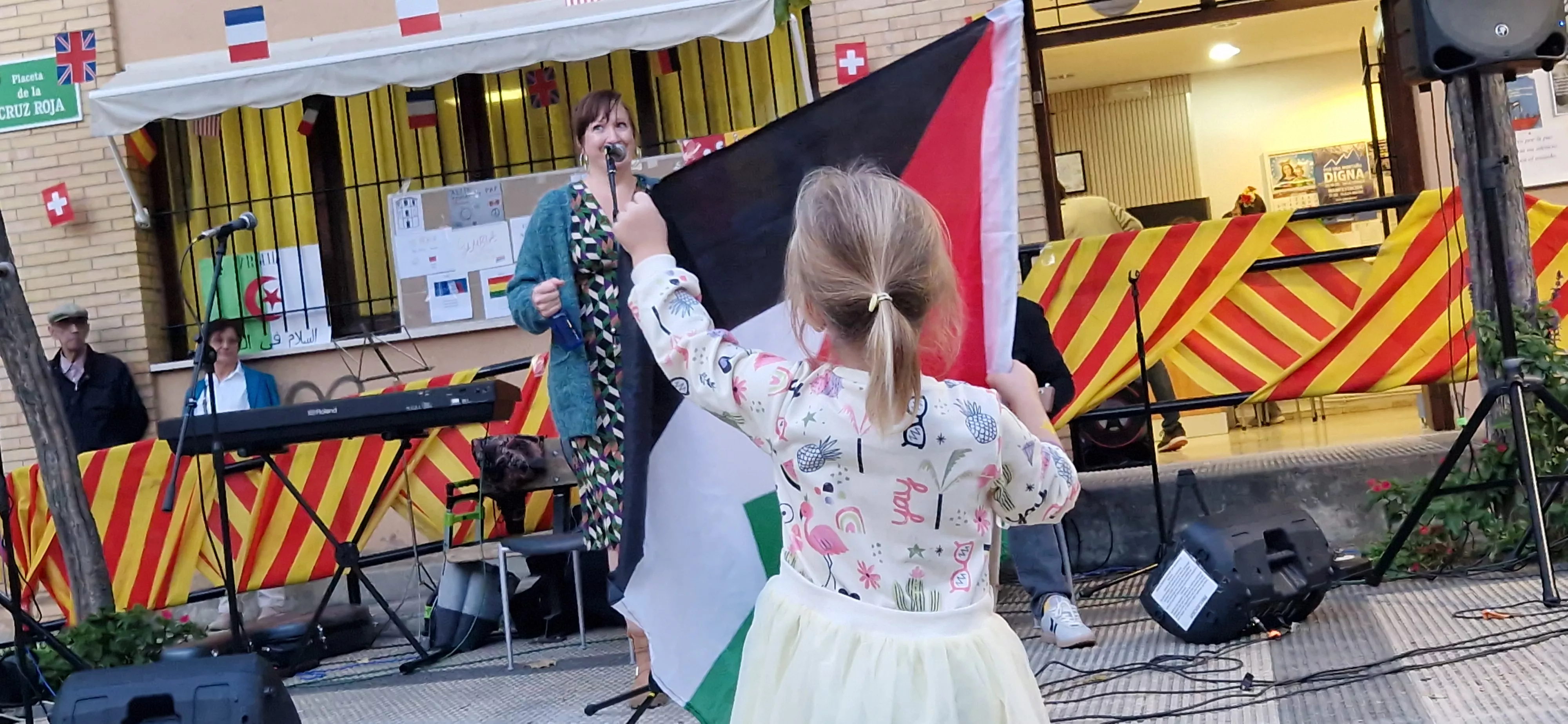 Día de la Paz en el Barrio de María Auxiliadora. Foto Myriam Martínez