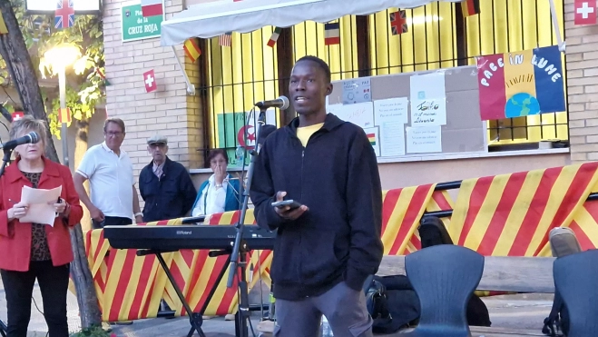 Día de la Paz en el Barrio de María Auxiliadora. Foto Myriam Martínez Día de la Paz en el Barrio de María Auxiliadora. Foto Myriam Martínez