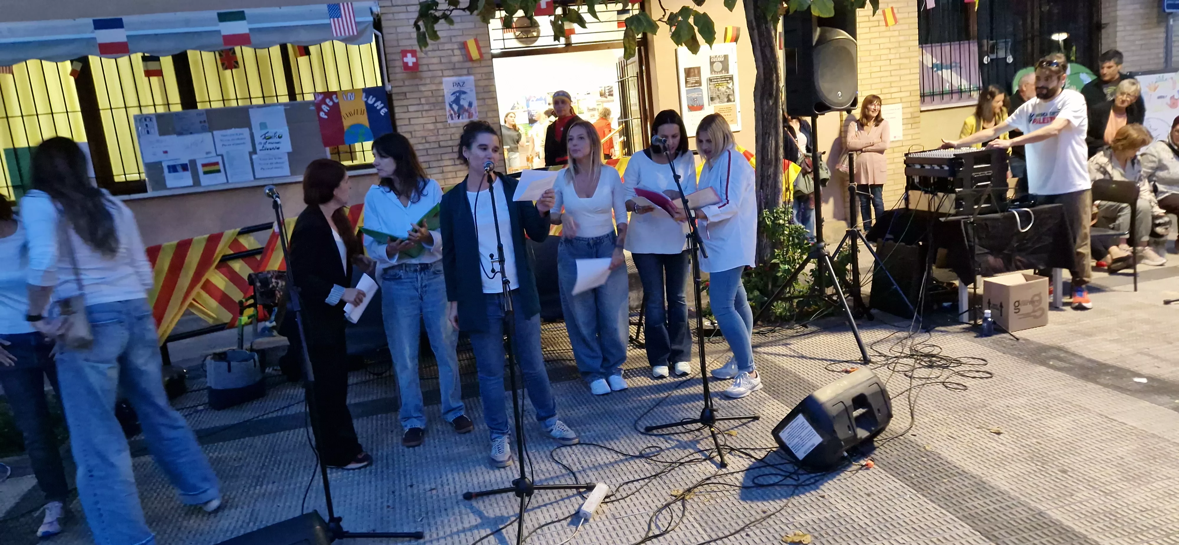 Día de la Paz en el Barrio de María Auxiliadora. Foto Myriam Martínez
