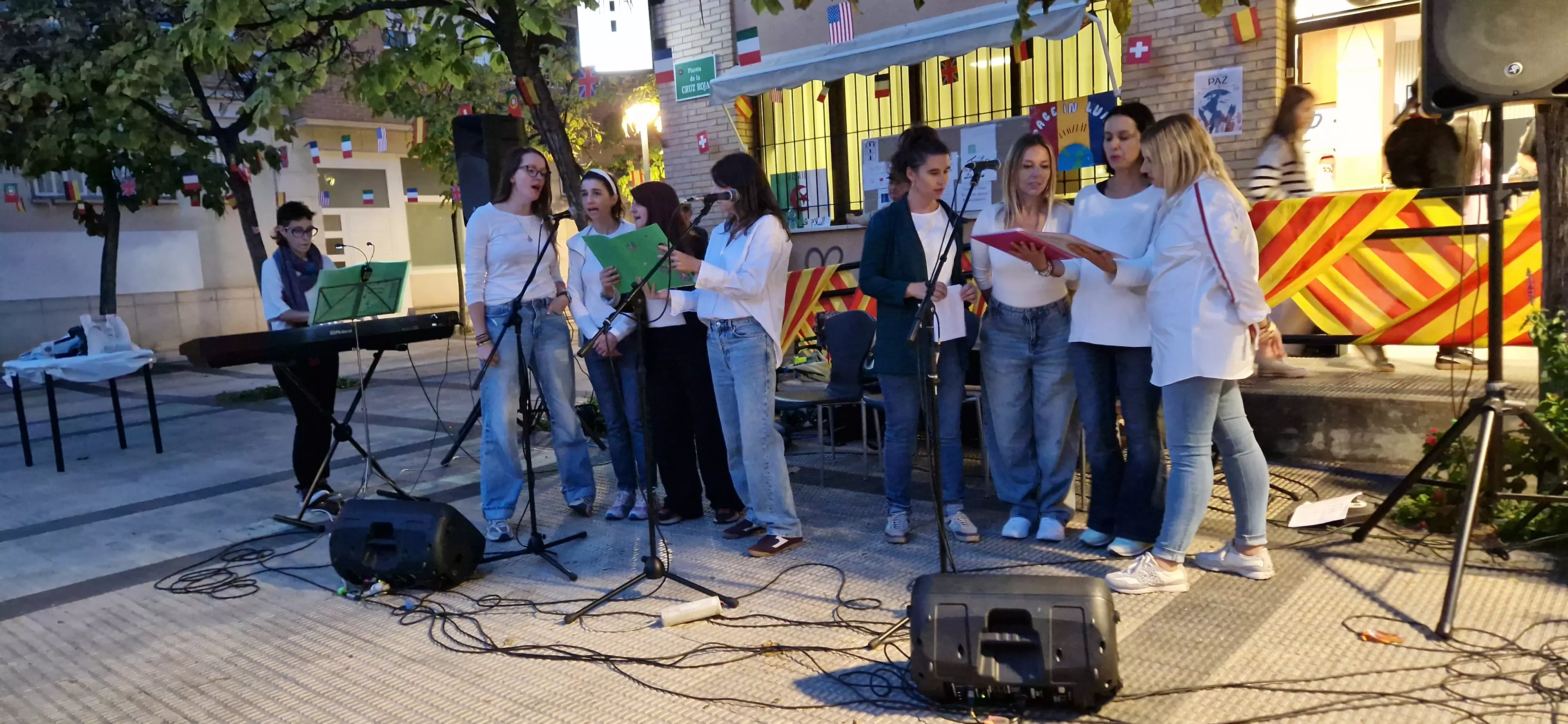 Día de la Paz en el Barrio de María Auxiliadora. Foto Myriam Martínez