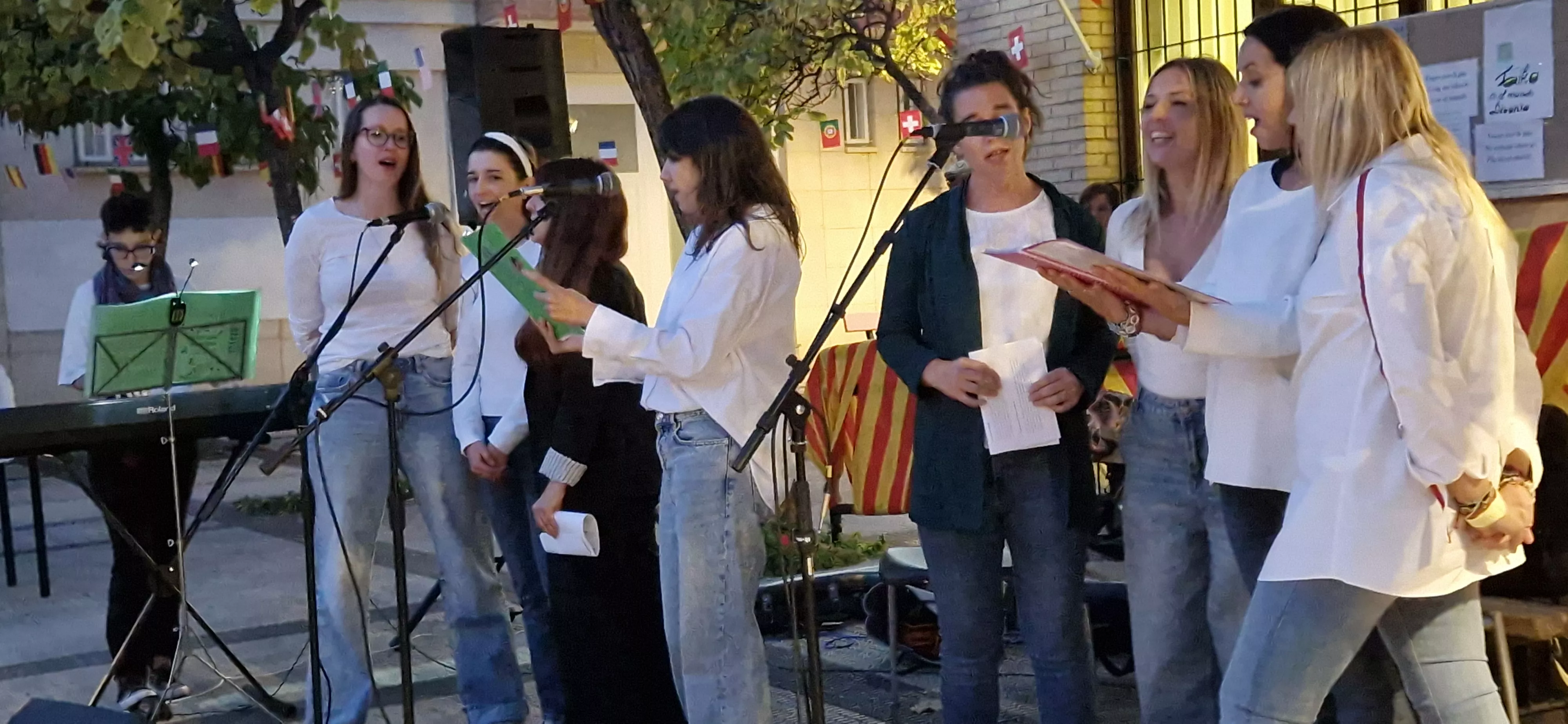 Día de la Paz en el Barrio de María Auxiliadora. Foto Myriam Martínez