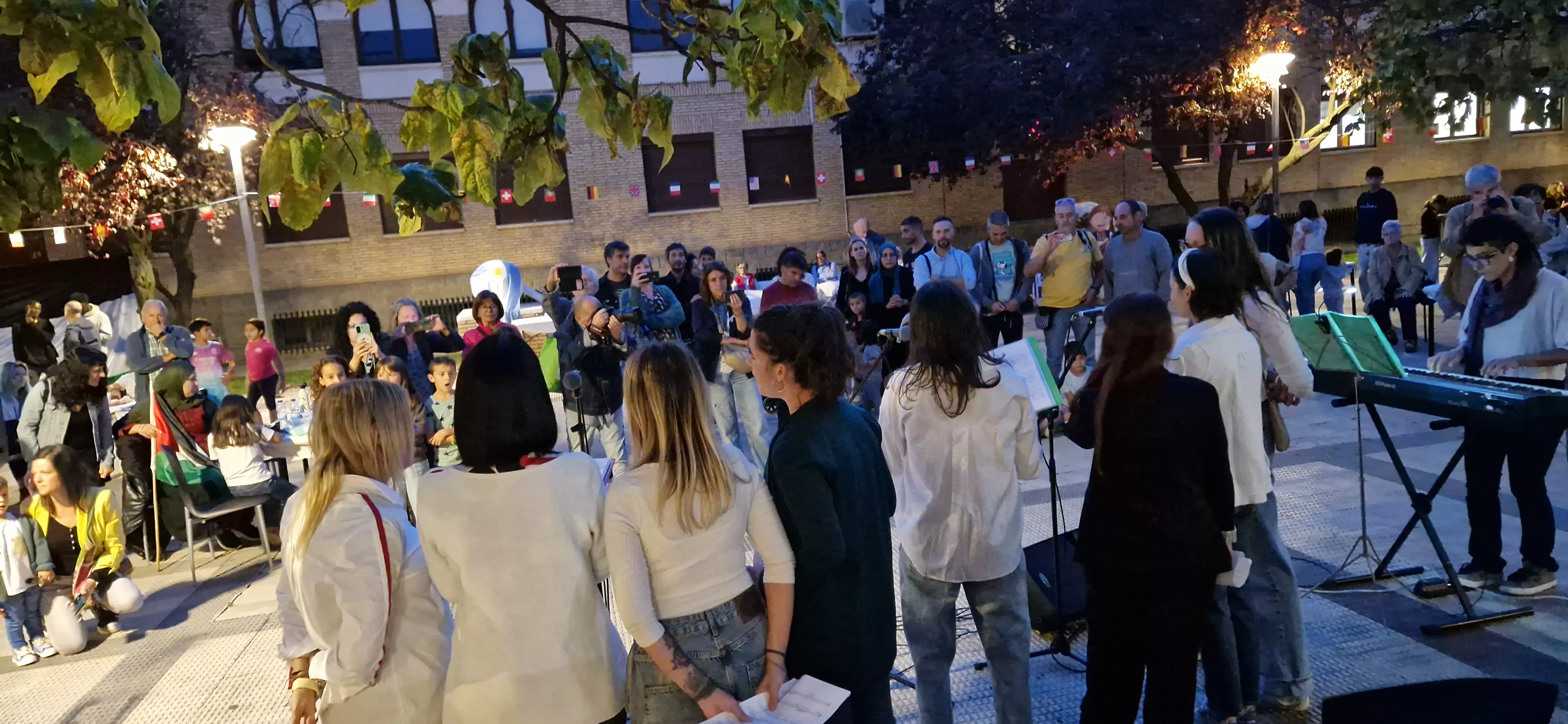 Día de la Paz en el Barrio de María Auxiliadora. Foto Myriam Martínez