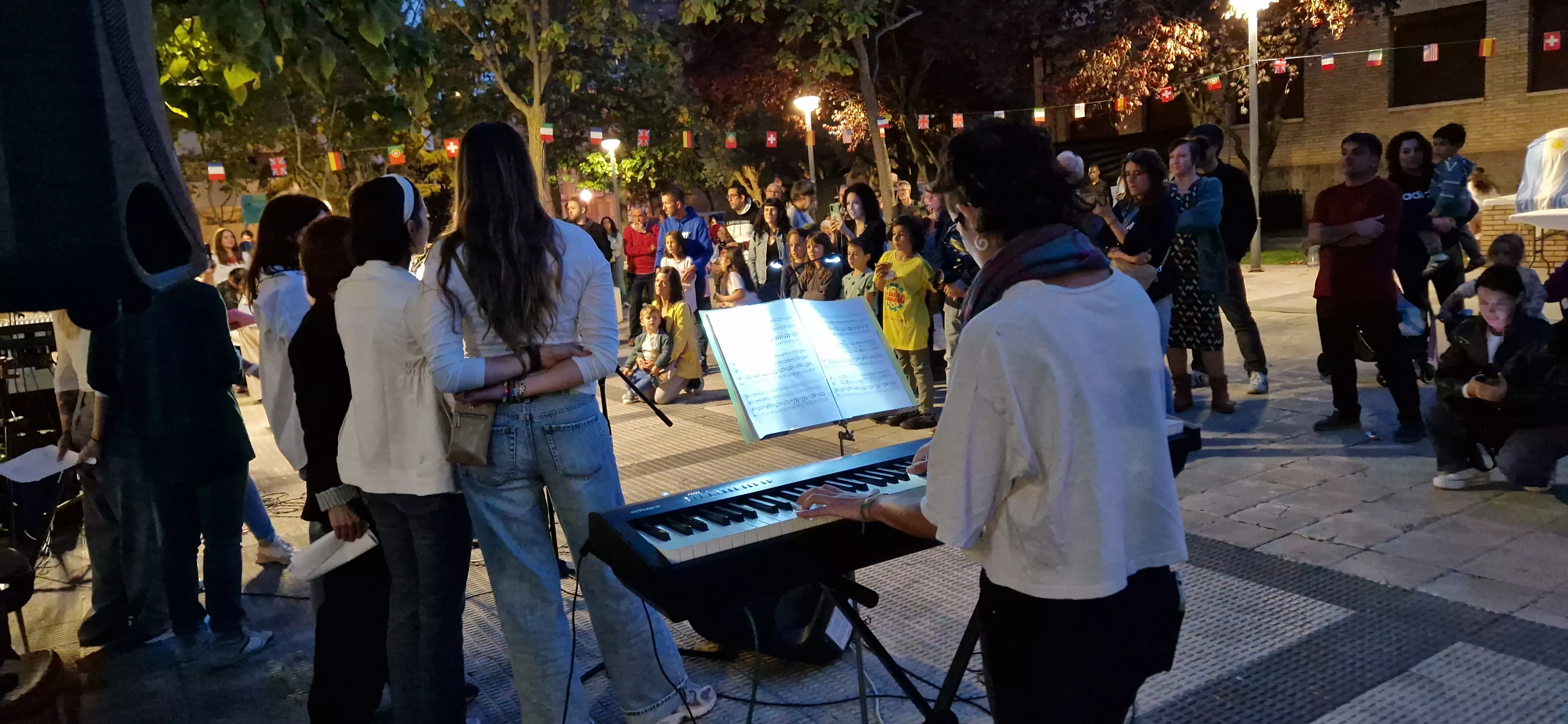 Día de la Paz en el Barrio de María Auxiliadora. Foto Myriam Martínez