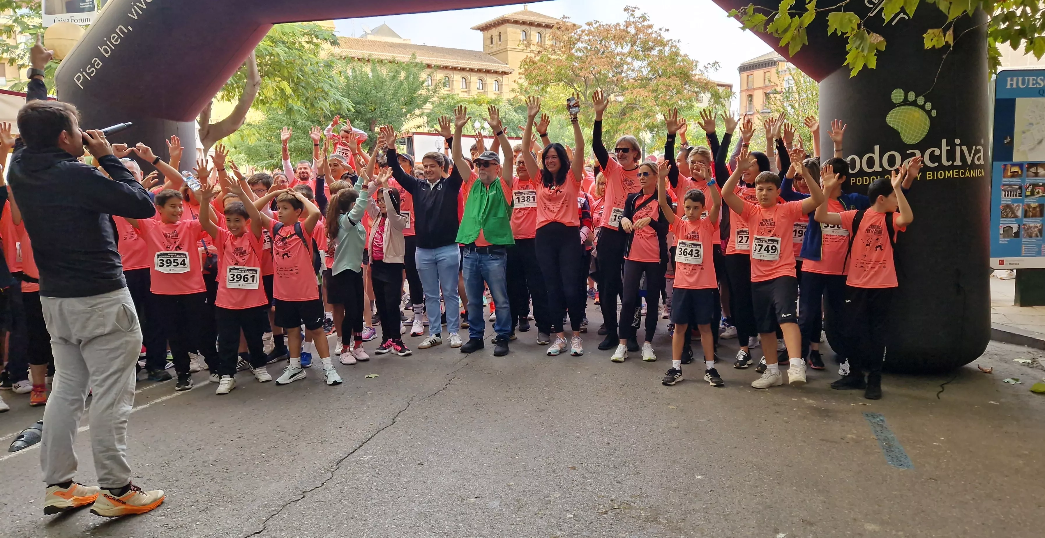 XI Carrera contra el Cáncer de Huesca. Foto Myriam Martínez