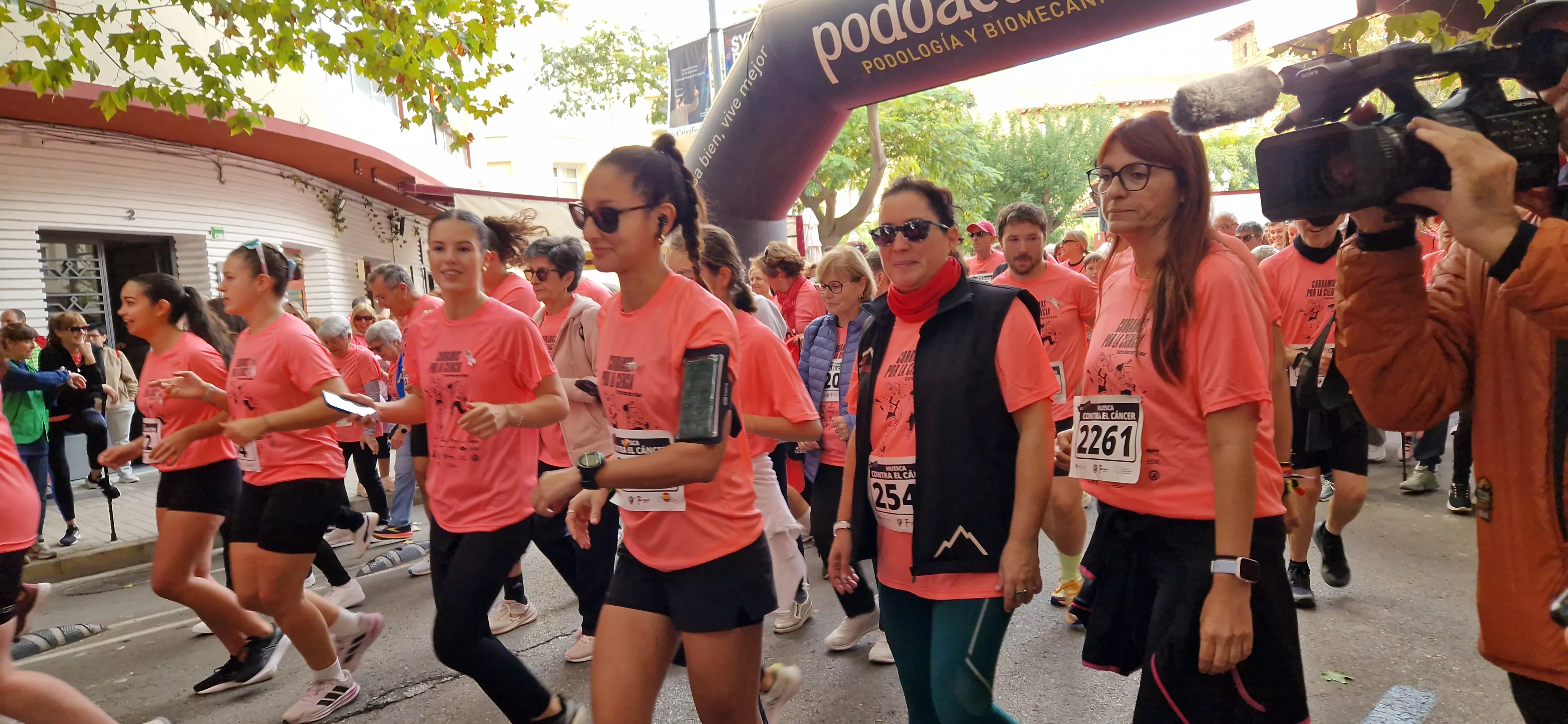 XI Carrera contra el Cáncer de Huesca. Foto Myriam Martínez