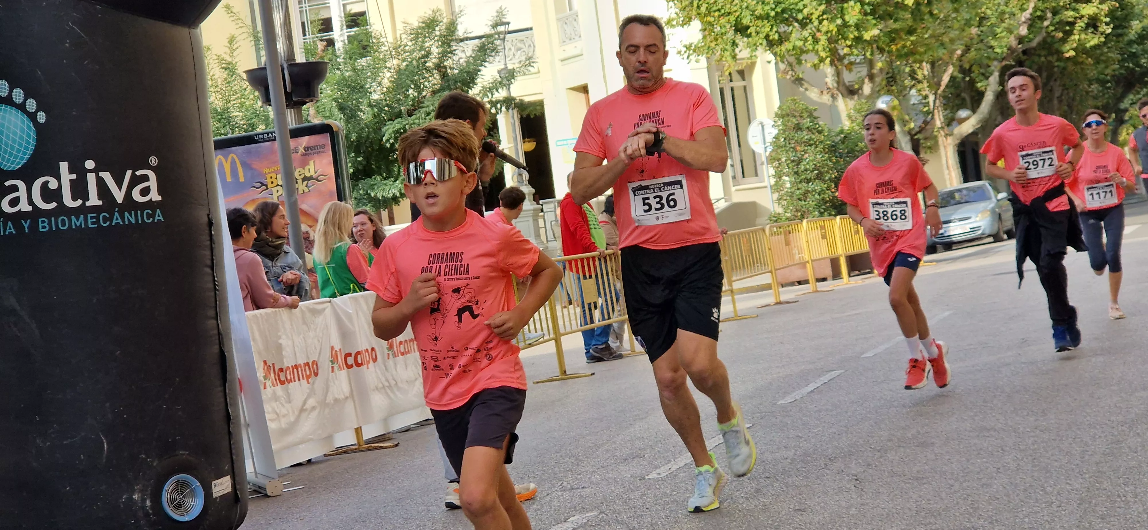 XI Carrera contra el Cáncer de Huesca. Foto Myriam Martínez