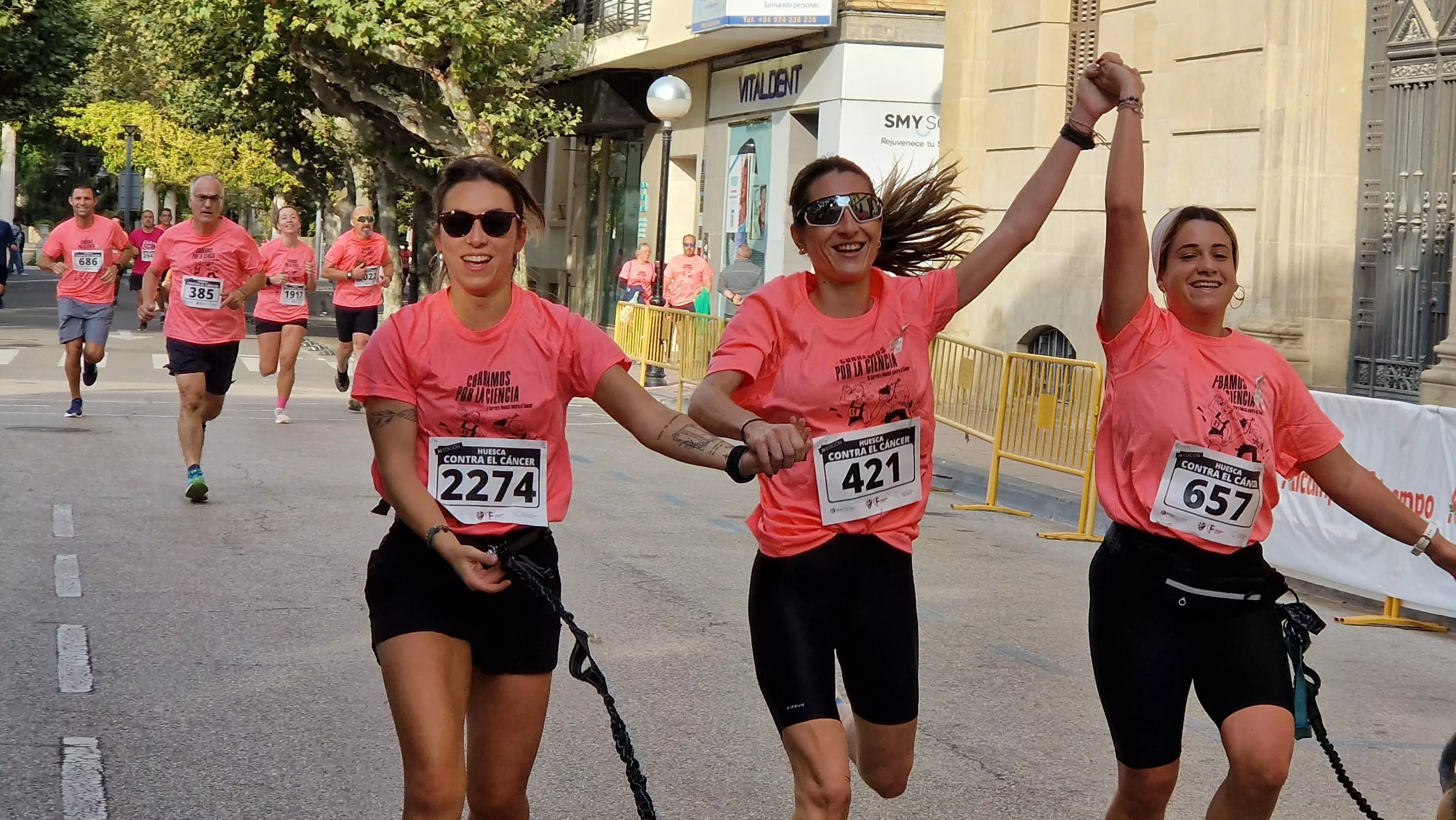 XI Carrera contra el Cáncer de Huesca. Foto Myriam Martínez