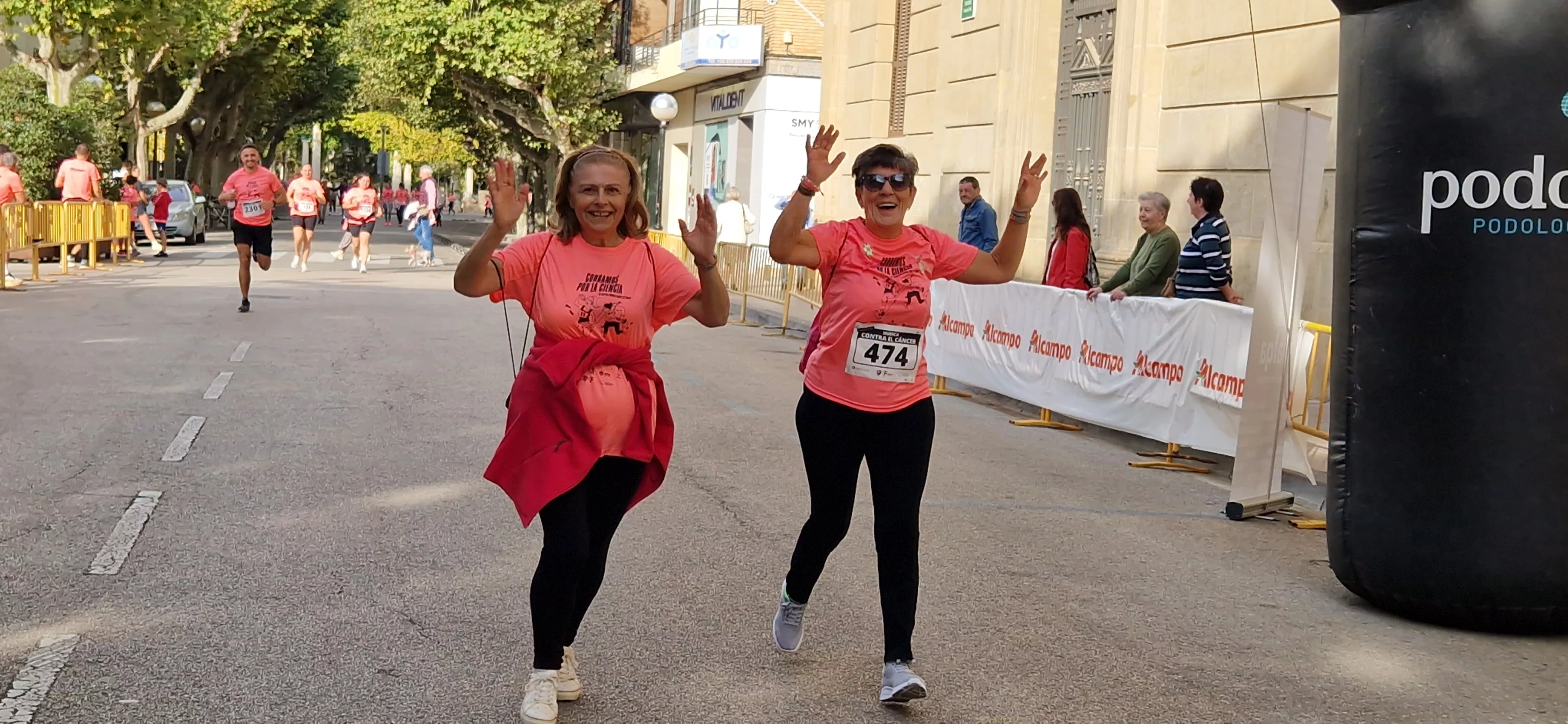 XI Carrera contra el Cáncer de Huesca. Foto Myriam Martínez