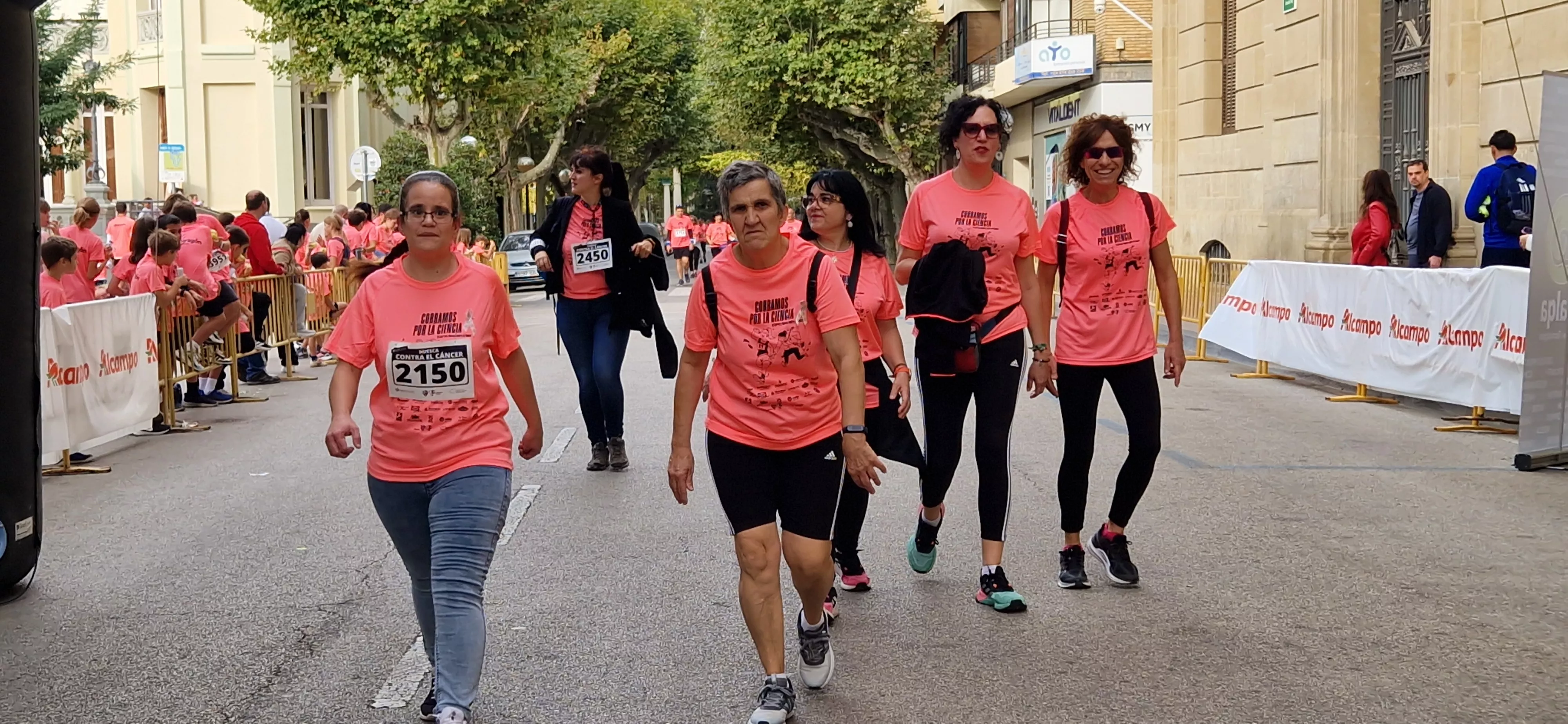 XI Carrera contra el Cáncer de Huesca. Foto Myriam Martínez