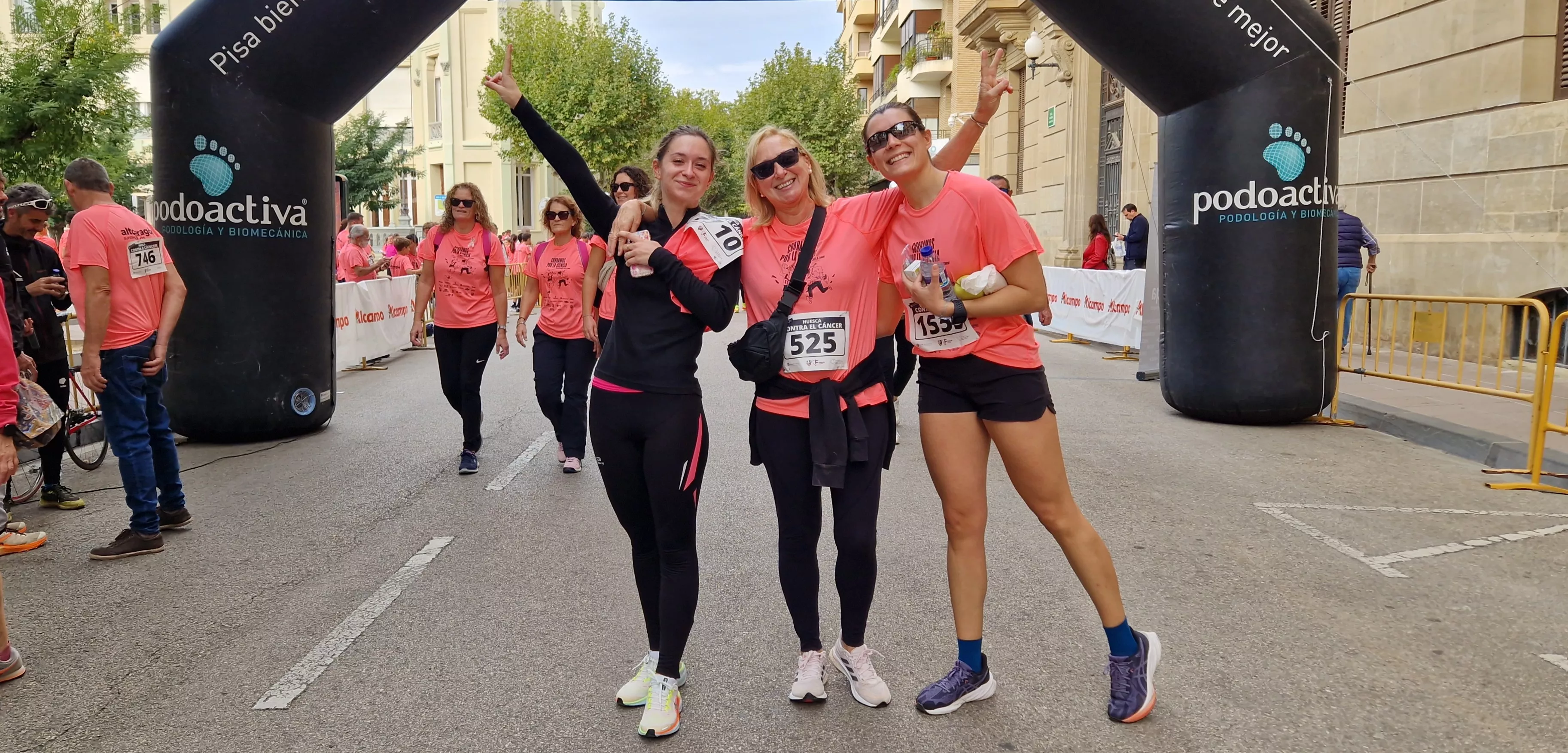 XI Carrera contra el Cáncer de Huesca. Foto Myriam Martínez