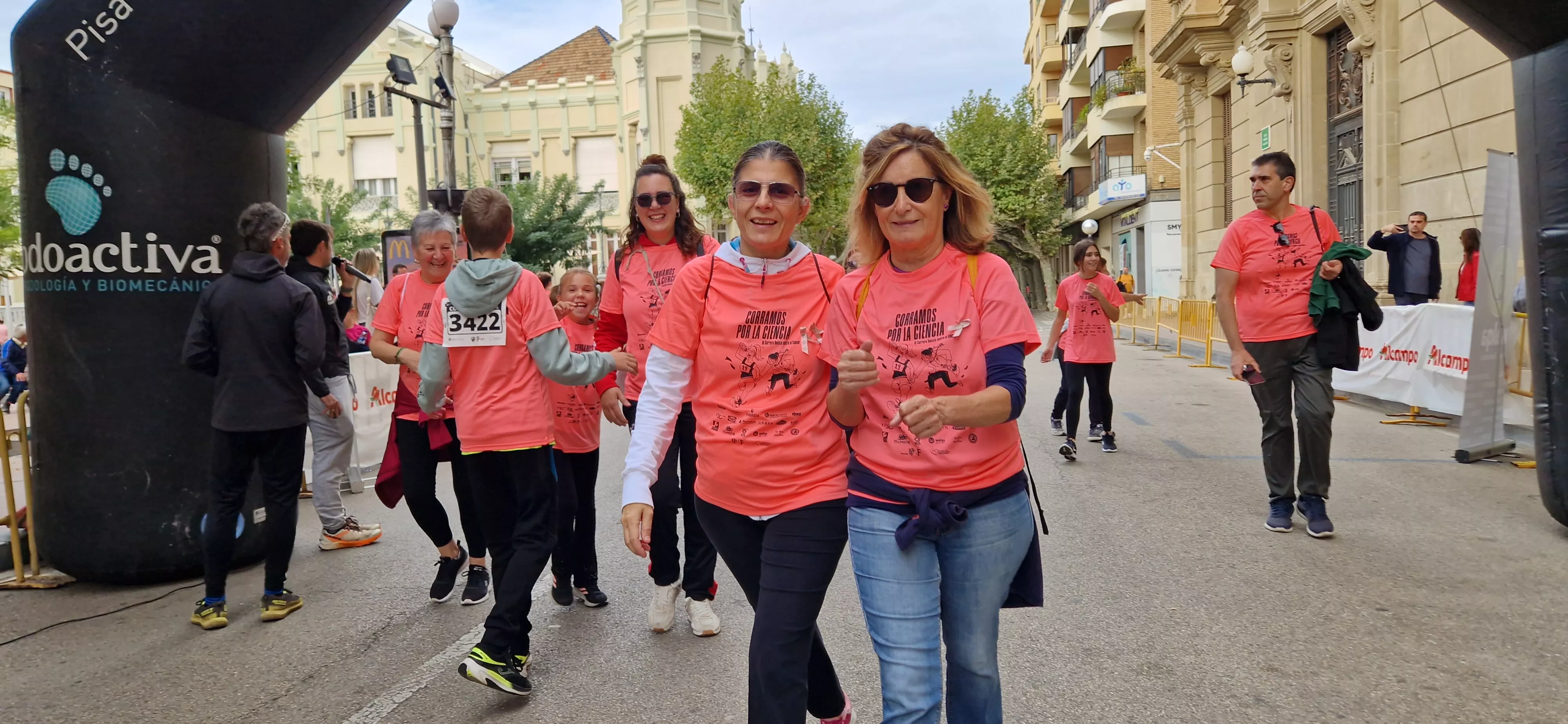 XI Carrera contra el Cáncer de Huesca. Foto Myriam Martínez