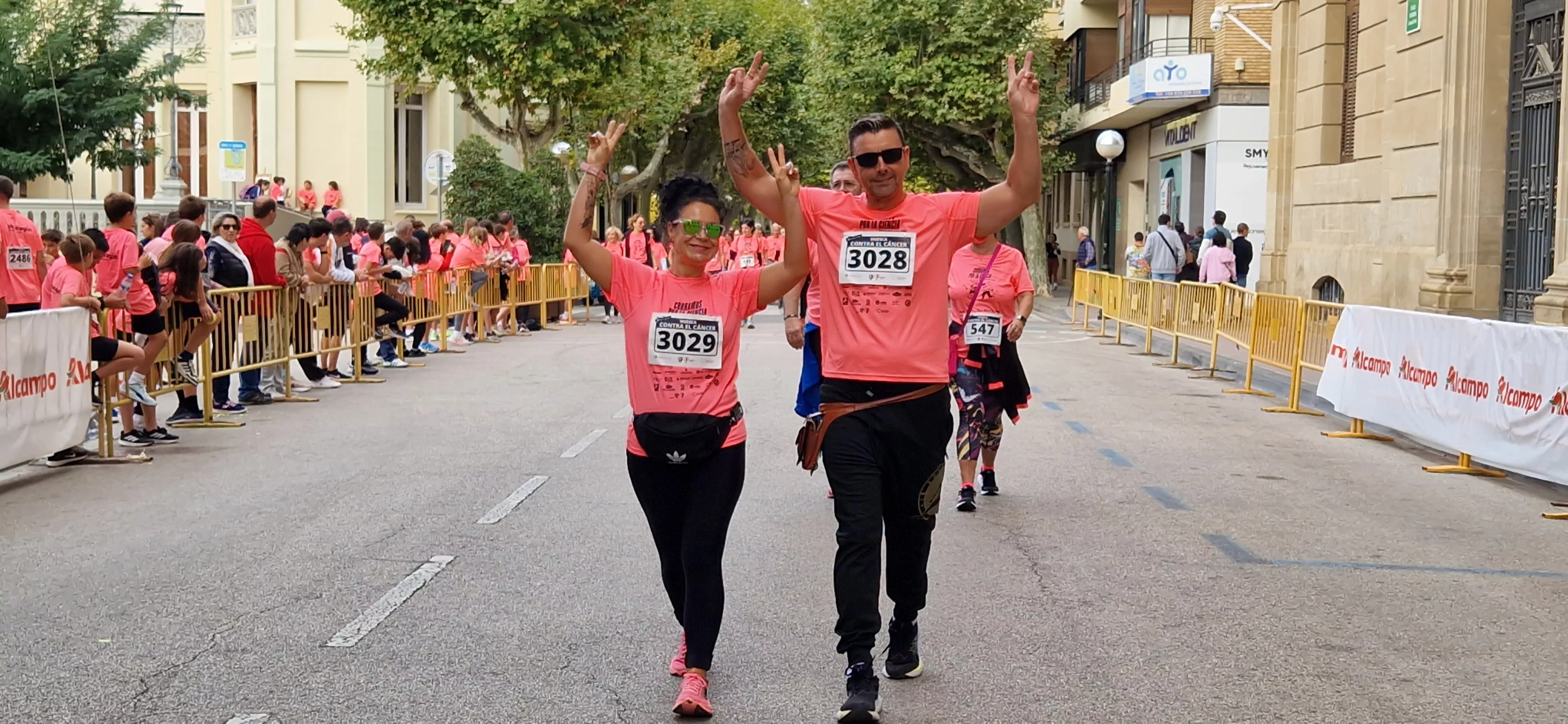 XI Carrera contra el Cáncer de Huesca. Foto Myriam Martínez