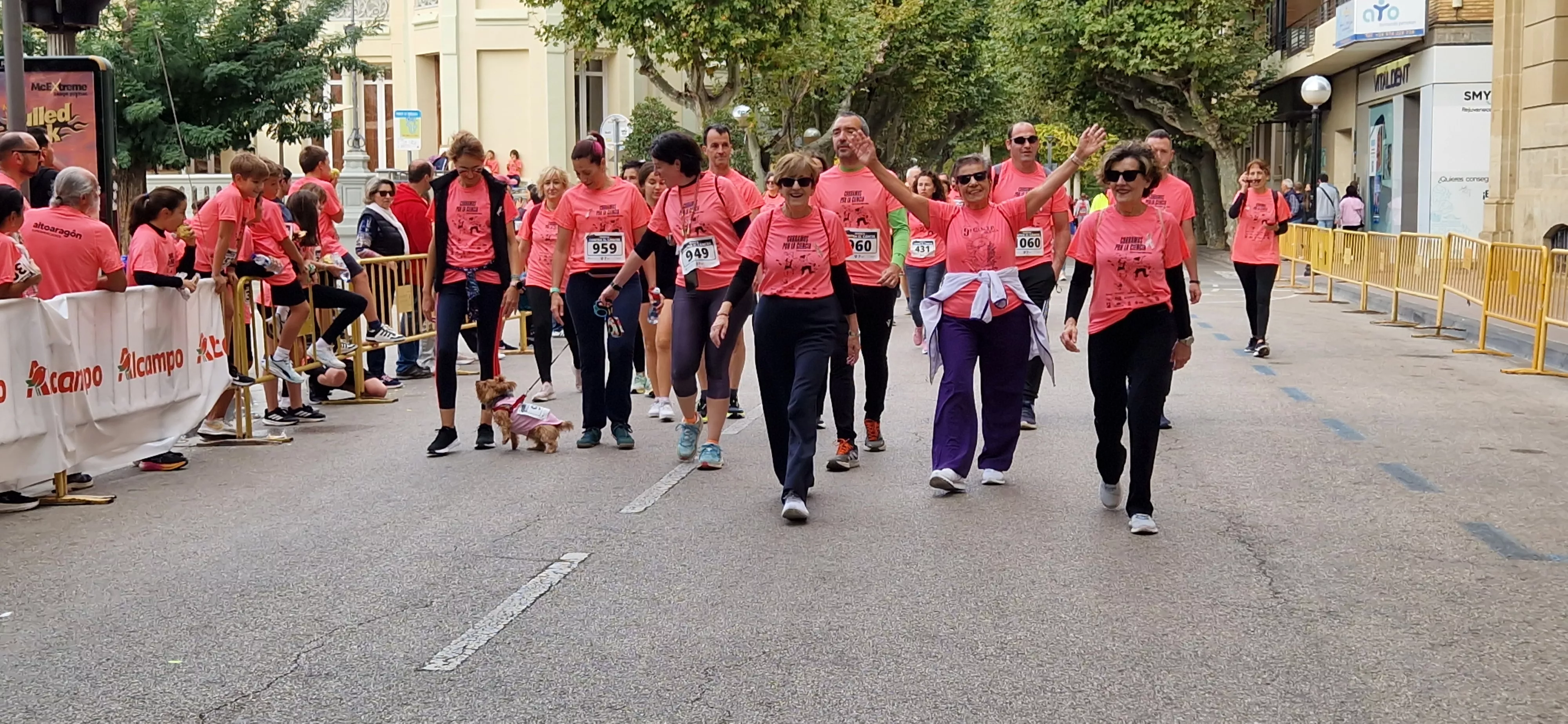 XI Carrera contra el Cáncer de Huesca. Foto Myriam Martínez