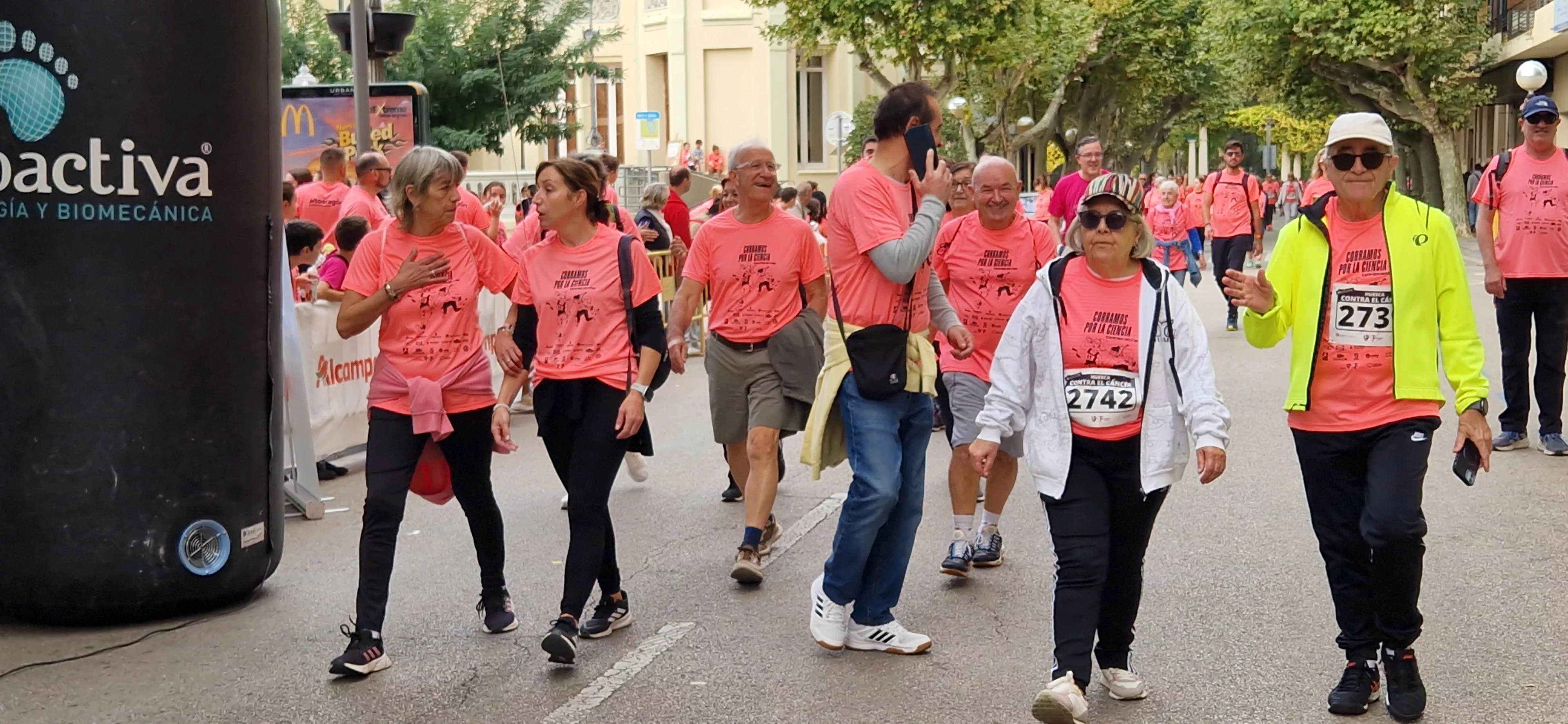 XI Carrera contra el Cáncer de Huesca. Foto Myriam Martínez
