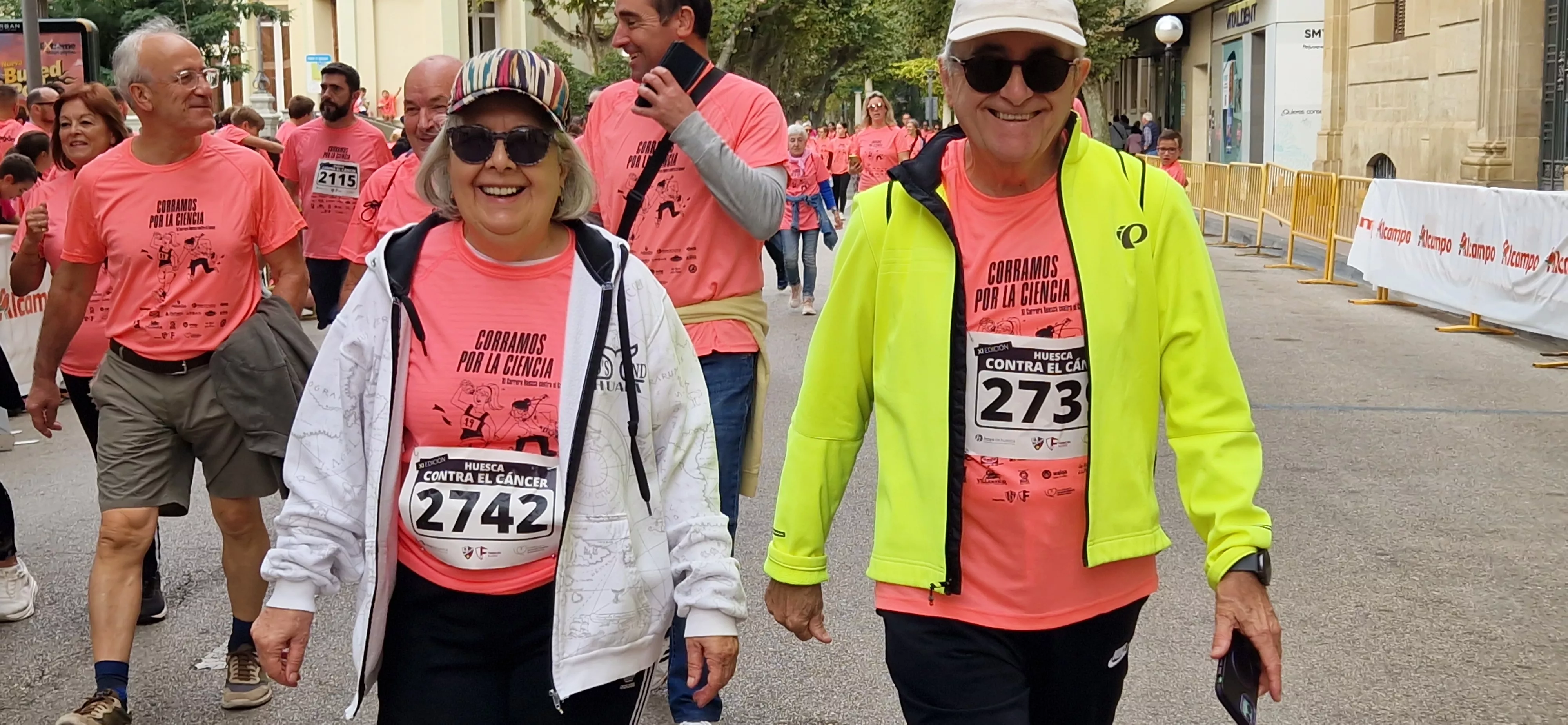 XI Carrera contra el Cáncer de Huesca. Foto Myriam Martínez