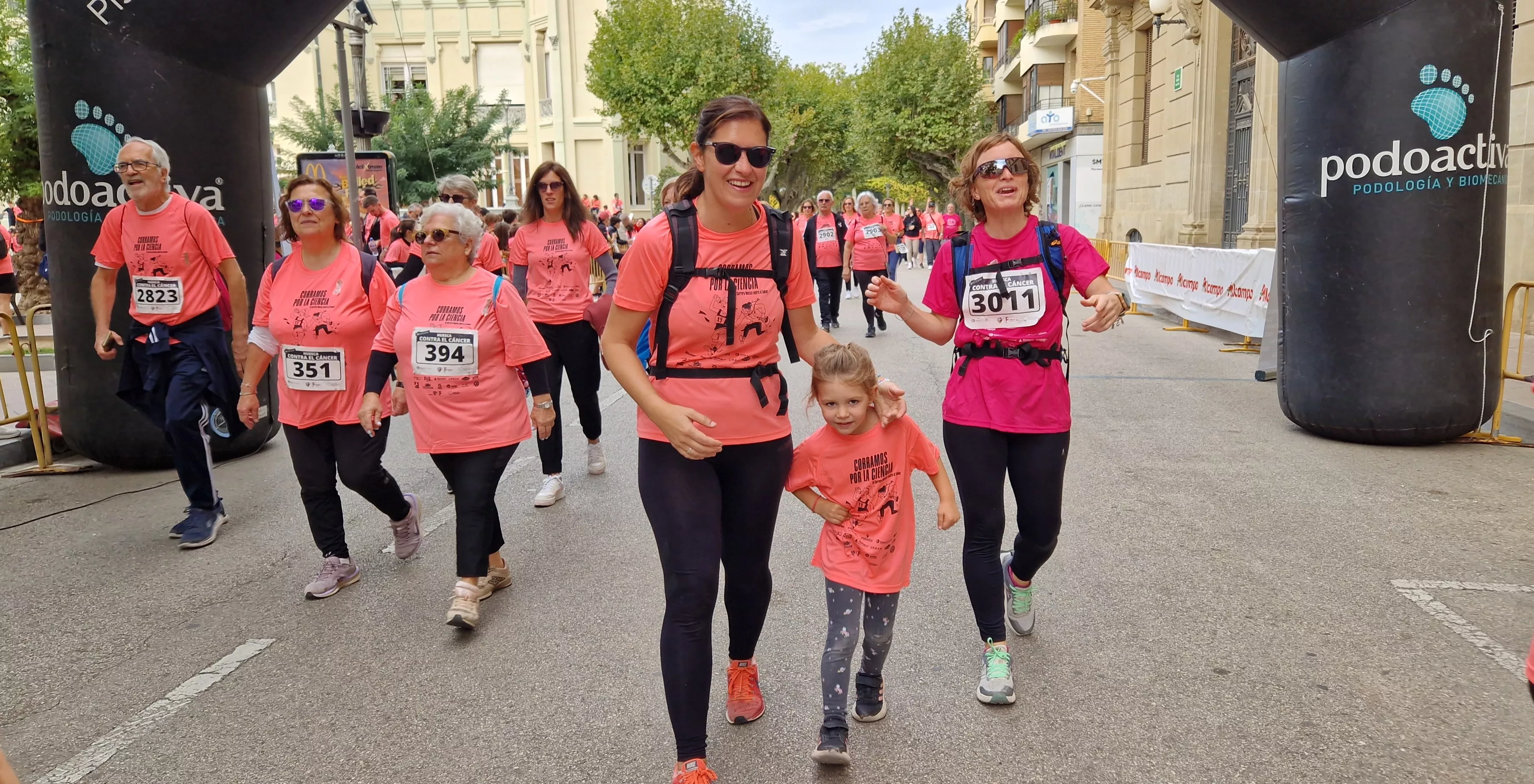 XI Carrera contra el Cáncer de Huesca. Foto Myriam Martínez