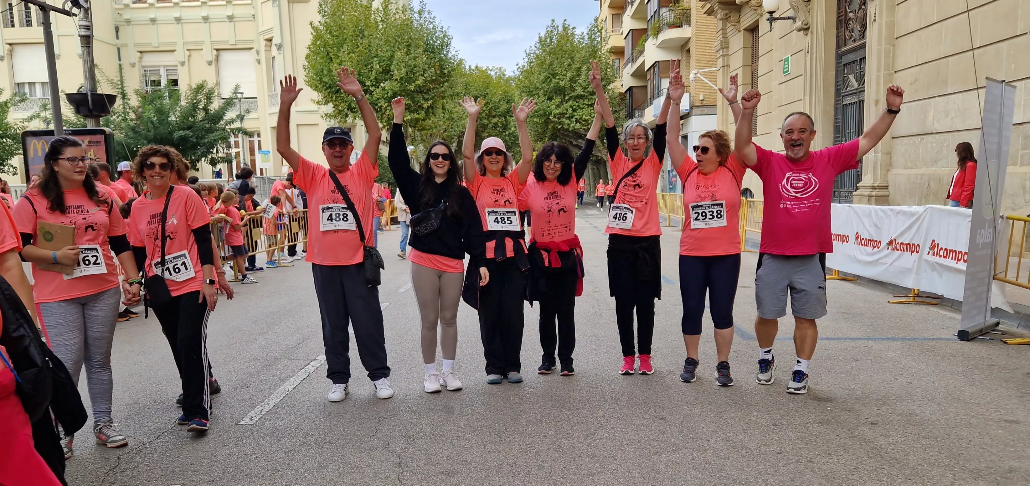 XI Carrera contra el Cáncer de Huesca. Foto Myriam Martínez