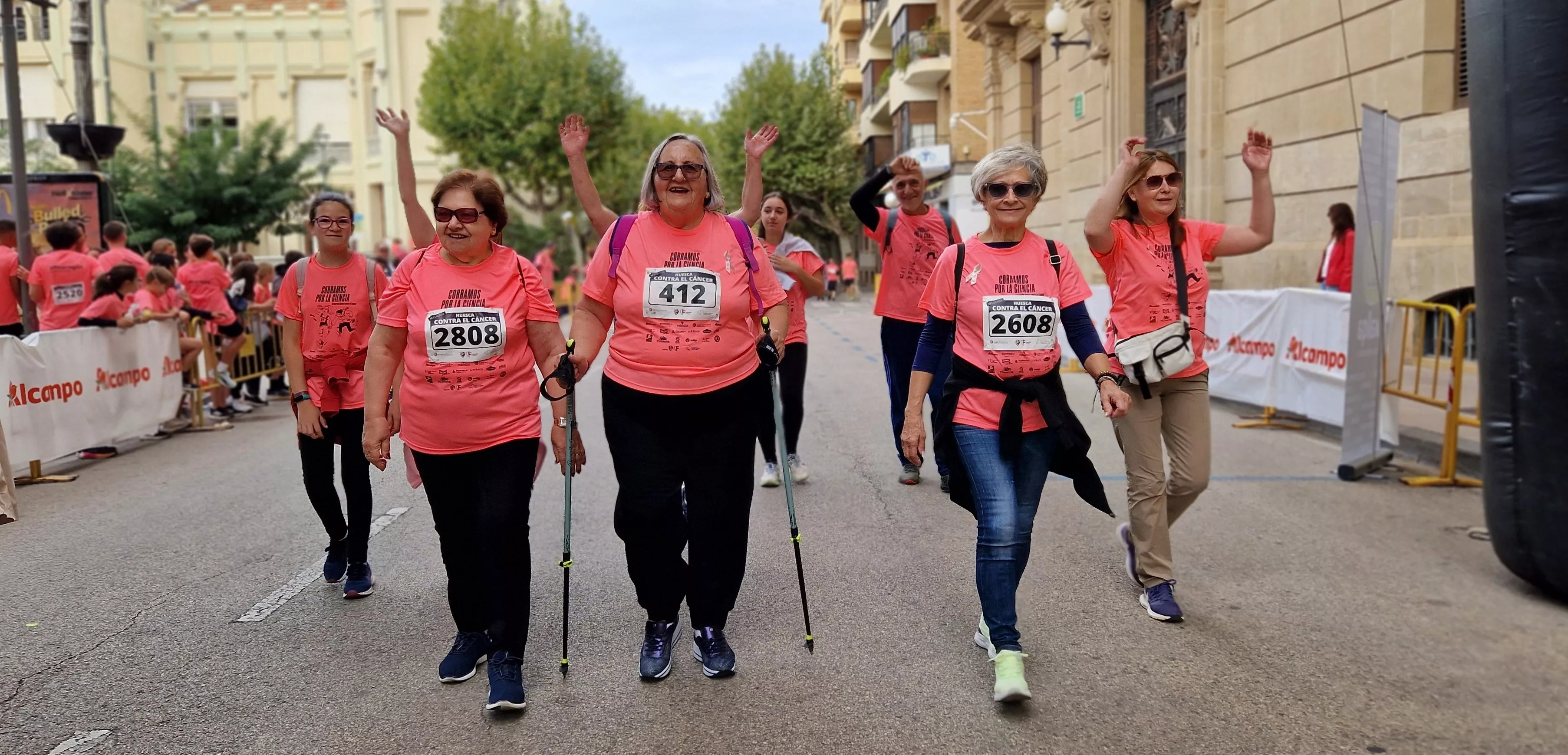 XI Carrera contra el Cáncer de Huesca. Foto Myriam Martínez