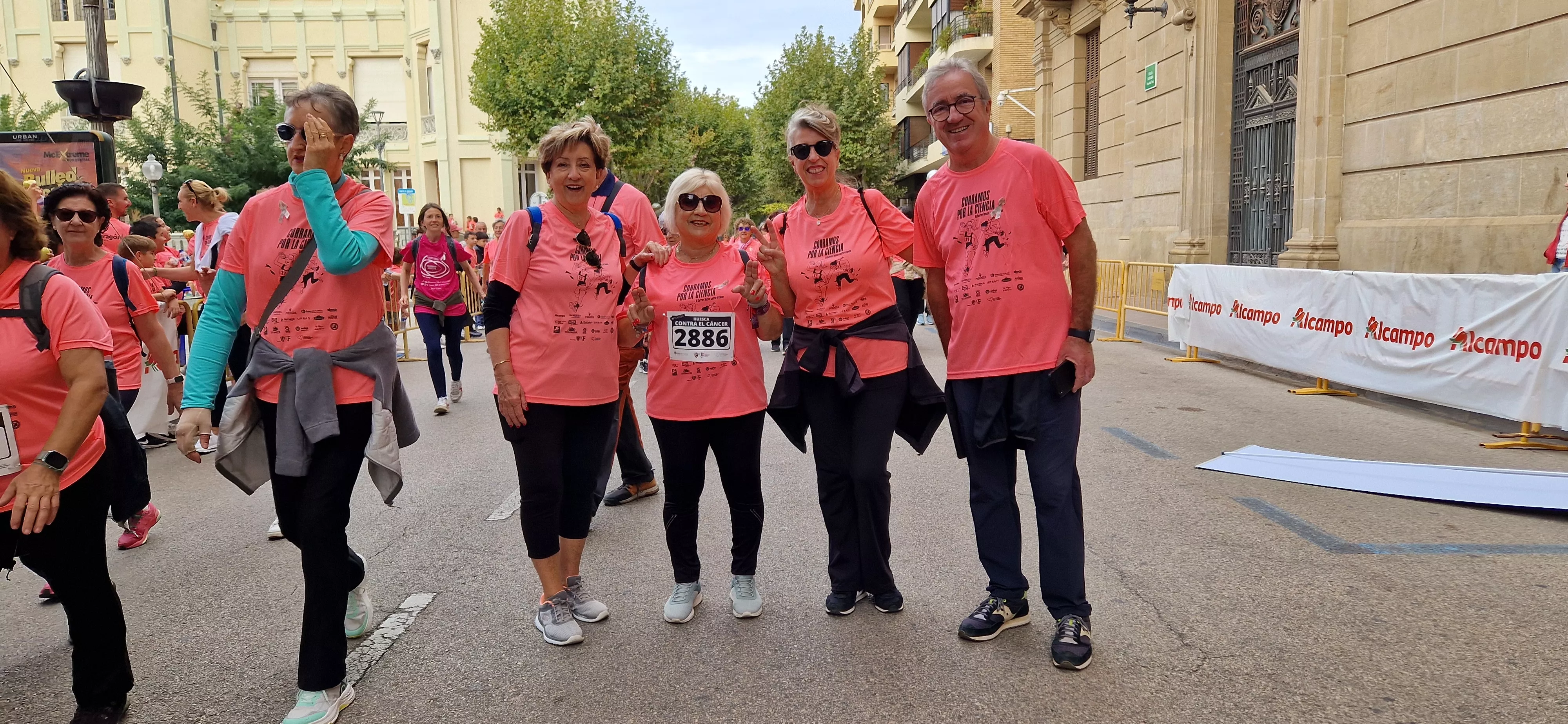 XI Carrera contra el Cáncer de Huesca. Foto Myriam Martínez