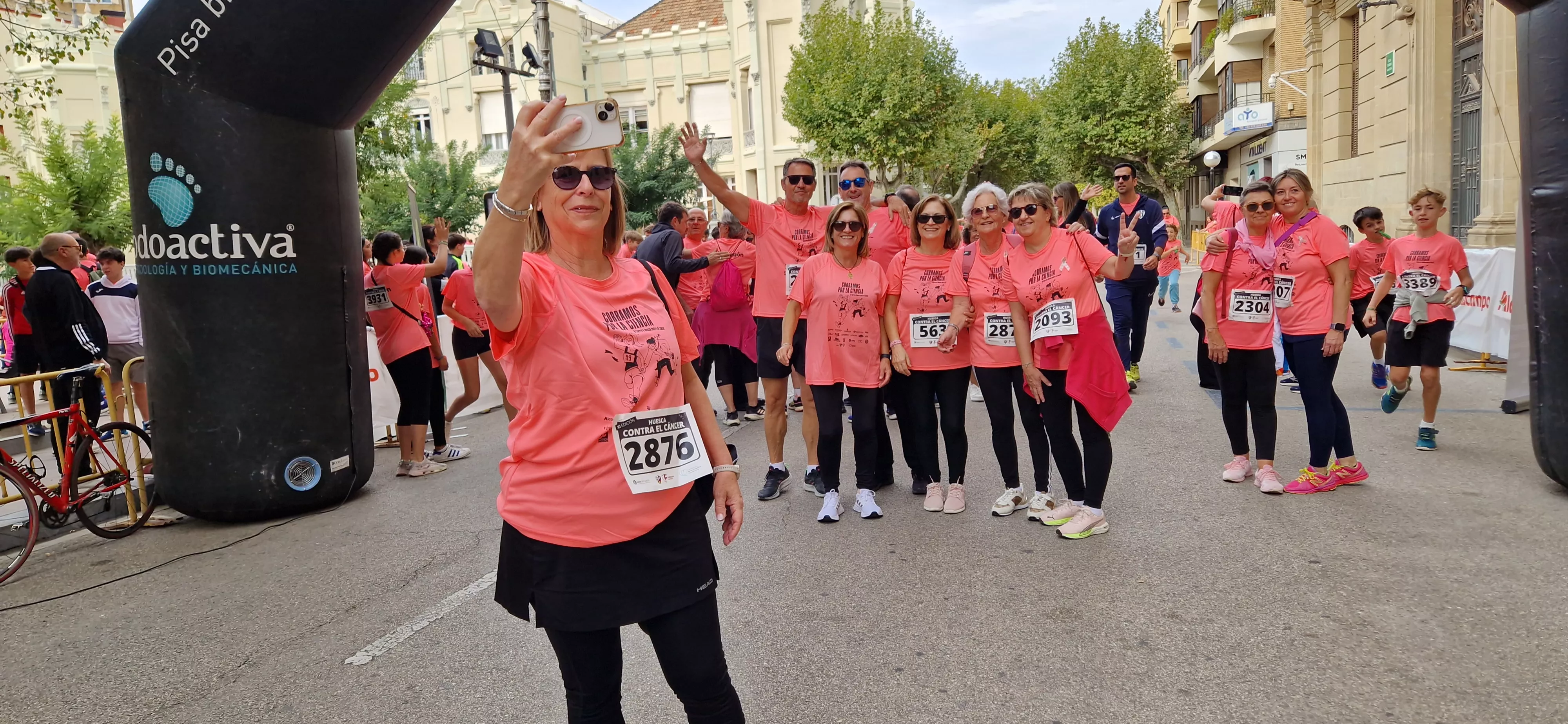XI Carrera contra el Cáncer de Huesca. Foto Myriam Martínez
