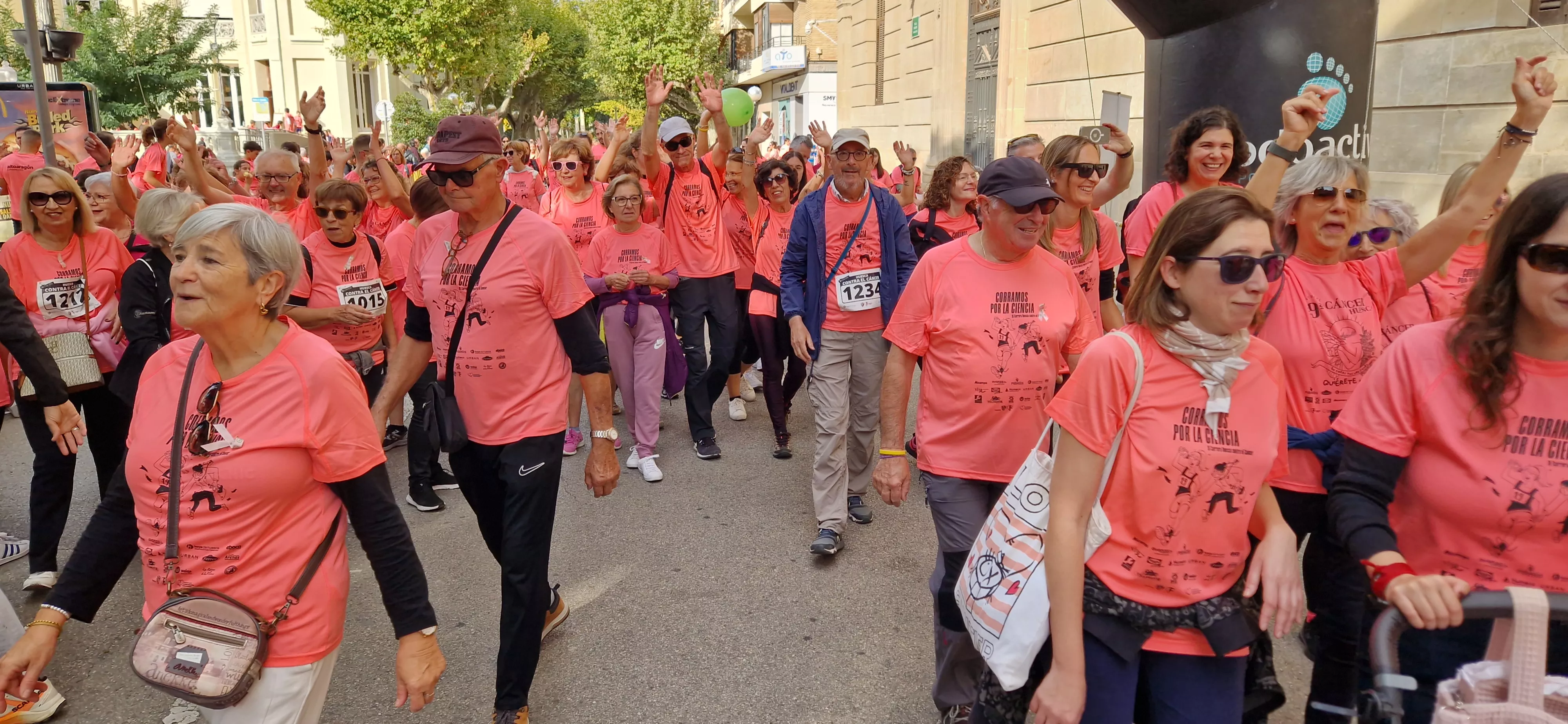 XI Carrera contra el Cáncer de Huesca. Foto Myriam Martínez